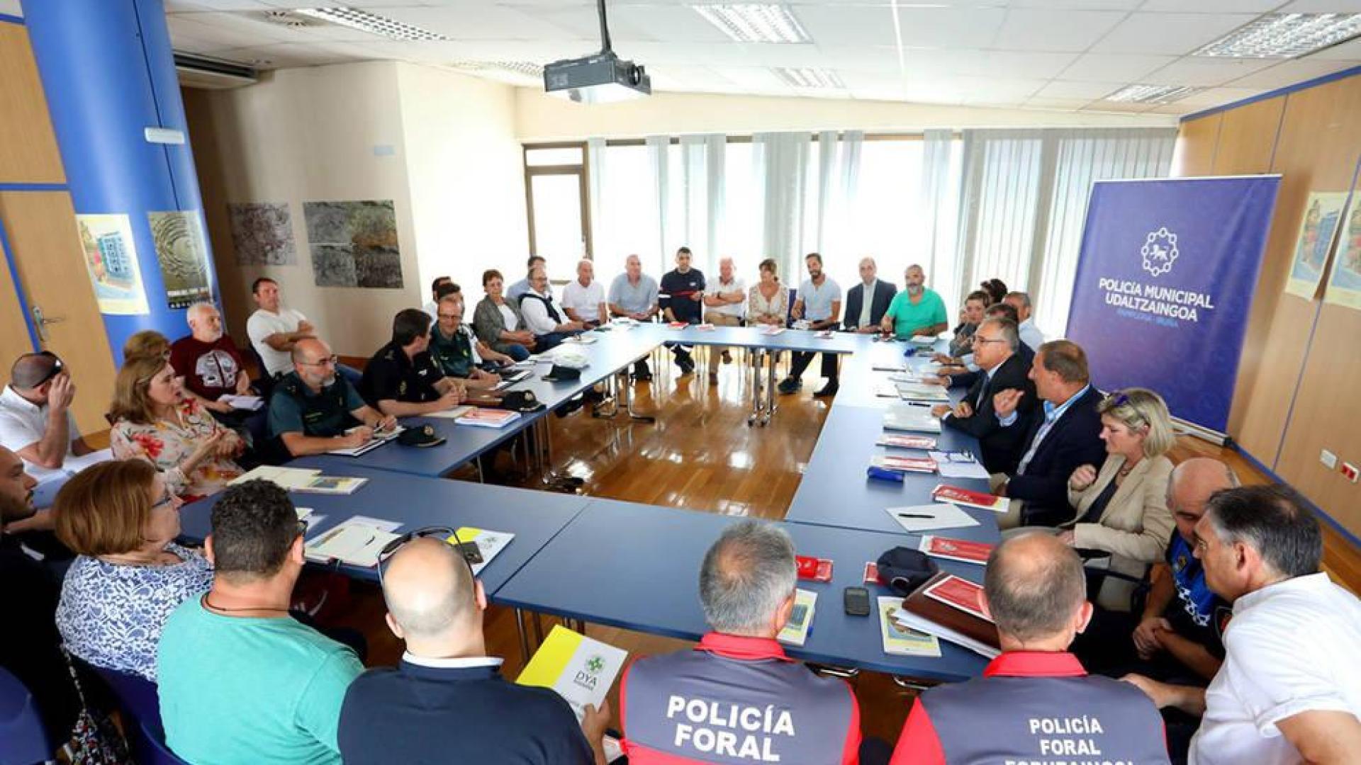 La Junta Local de Protección Civil última el plan de sanfermines