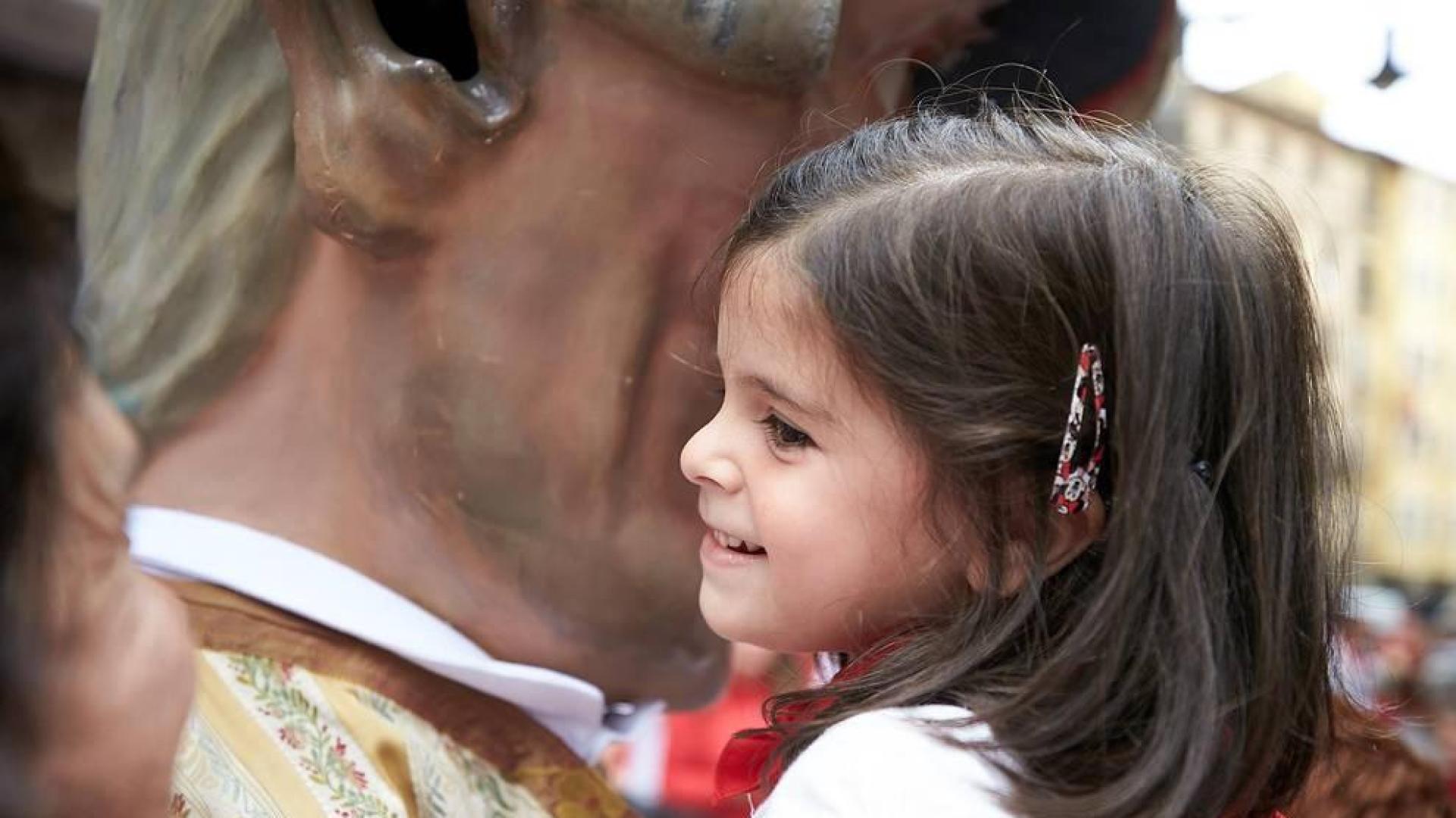 Fotos de los gigantes y cabezudos de Pamplona, 13 de julio de San Fermín 2018