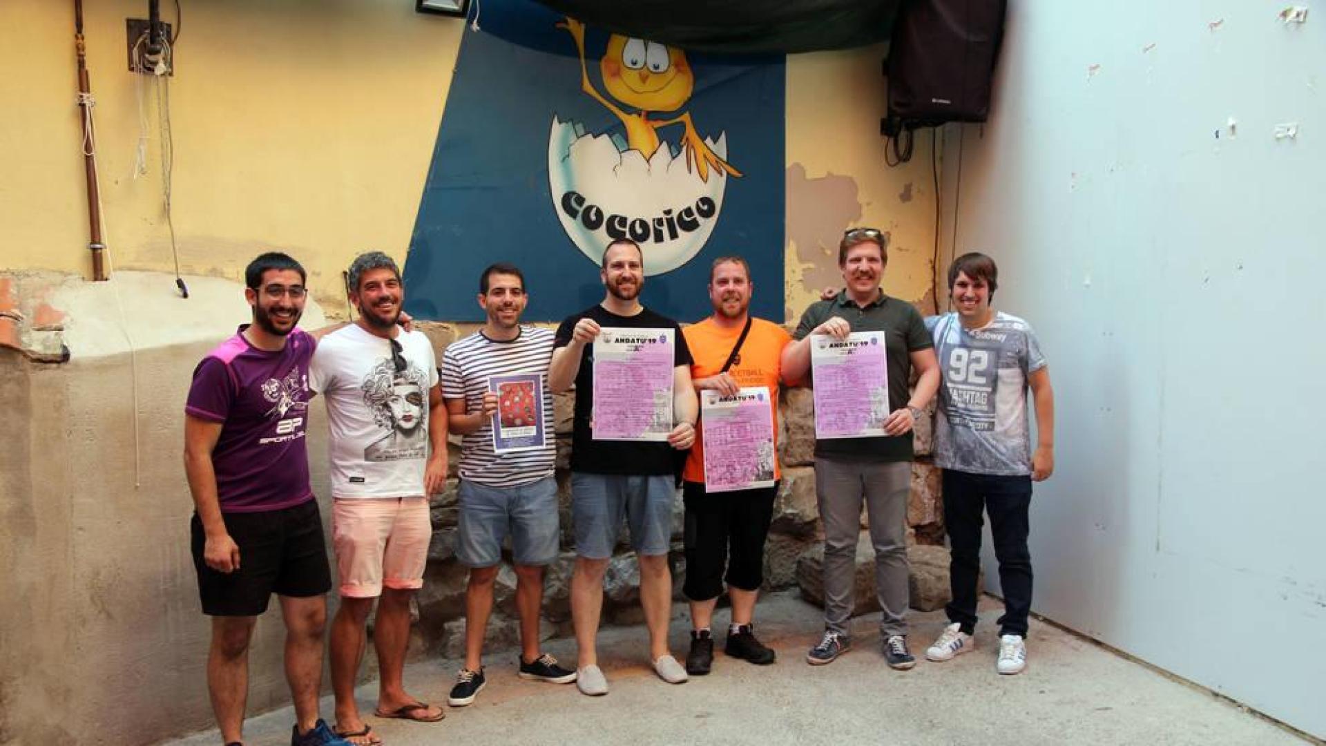 Música, gastronomía y humor, en las fiestas de la Peña Andatu