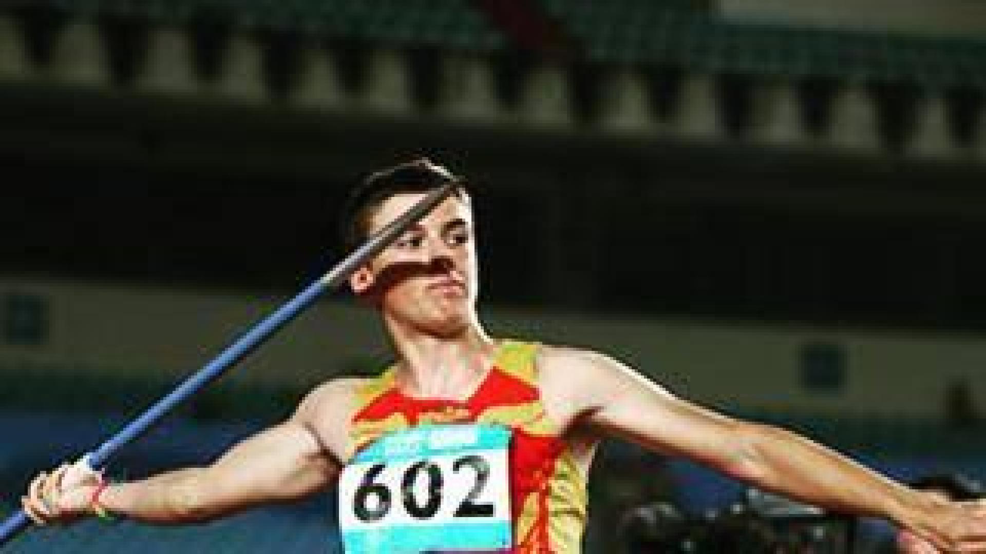 El atleta navarro Manu Quijera.