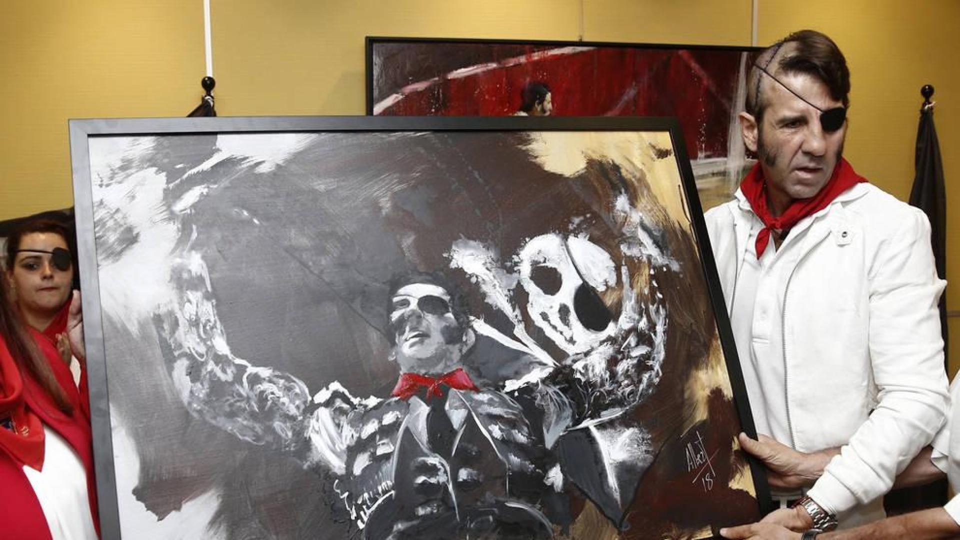 Padilla, homenajeado por la afición antes de su último paseíllo en Pamplona