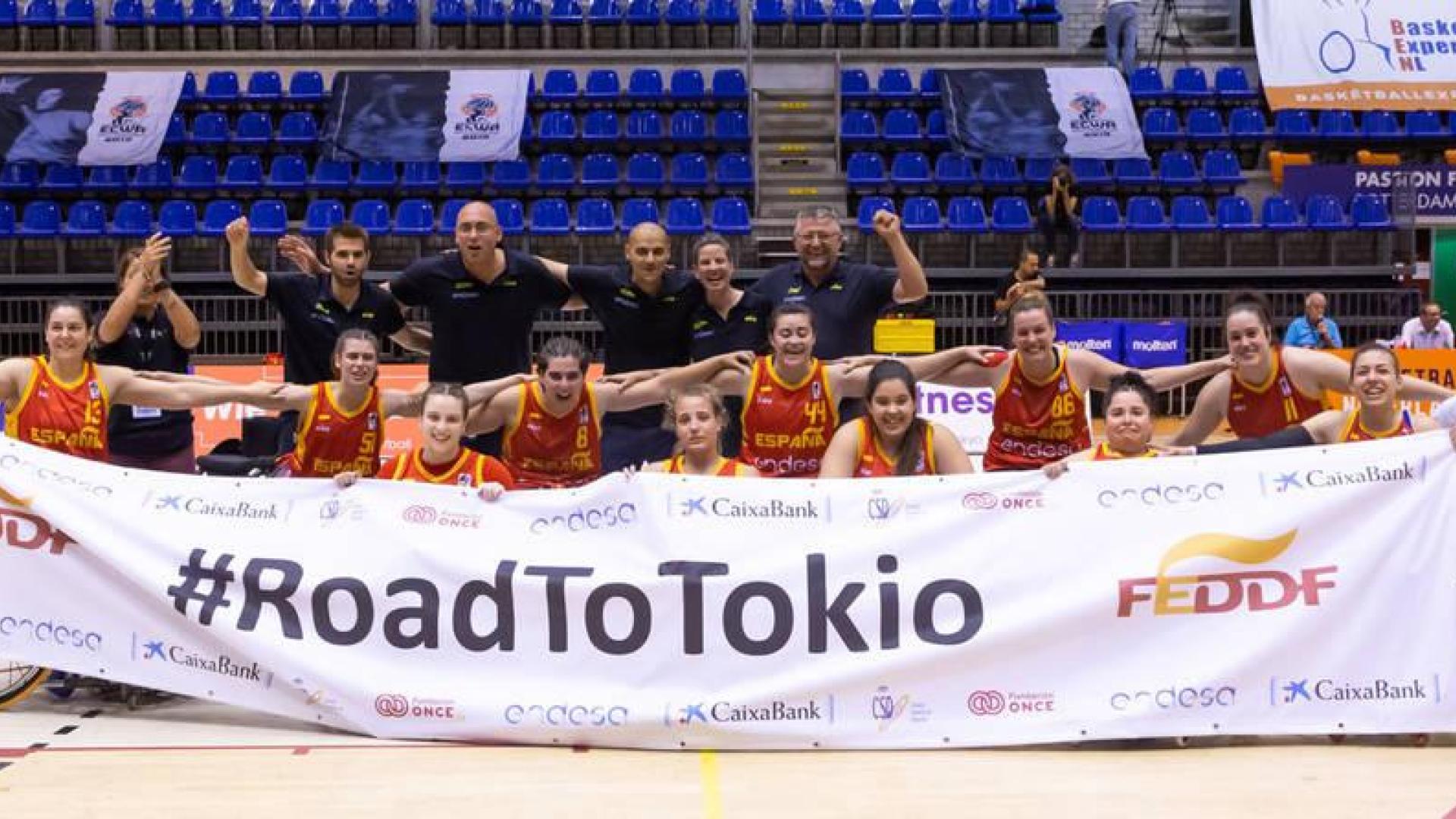 La selección femenina de baloncesto en silla de ruedas logra el billete para los Juegos