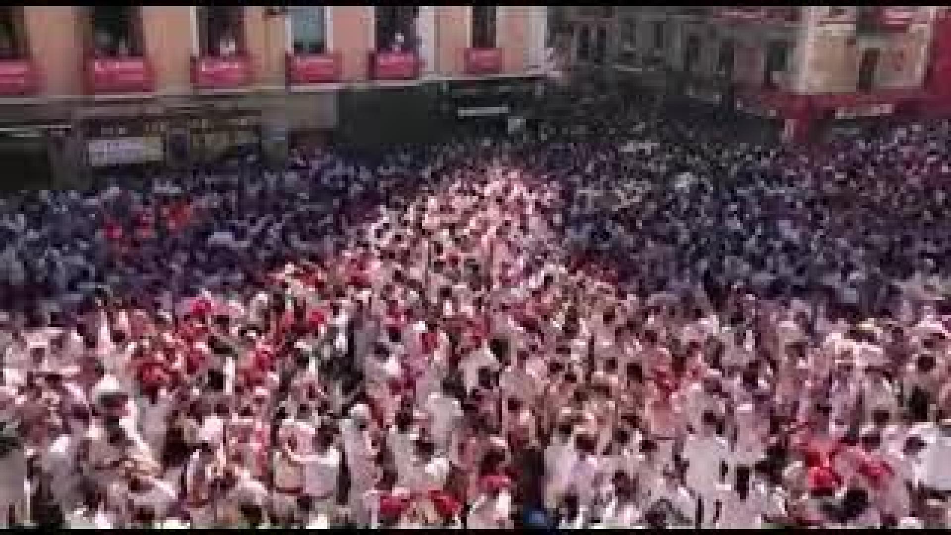 El Chupinazo de San Fermín, en directo