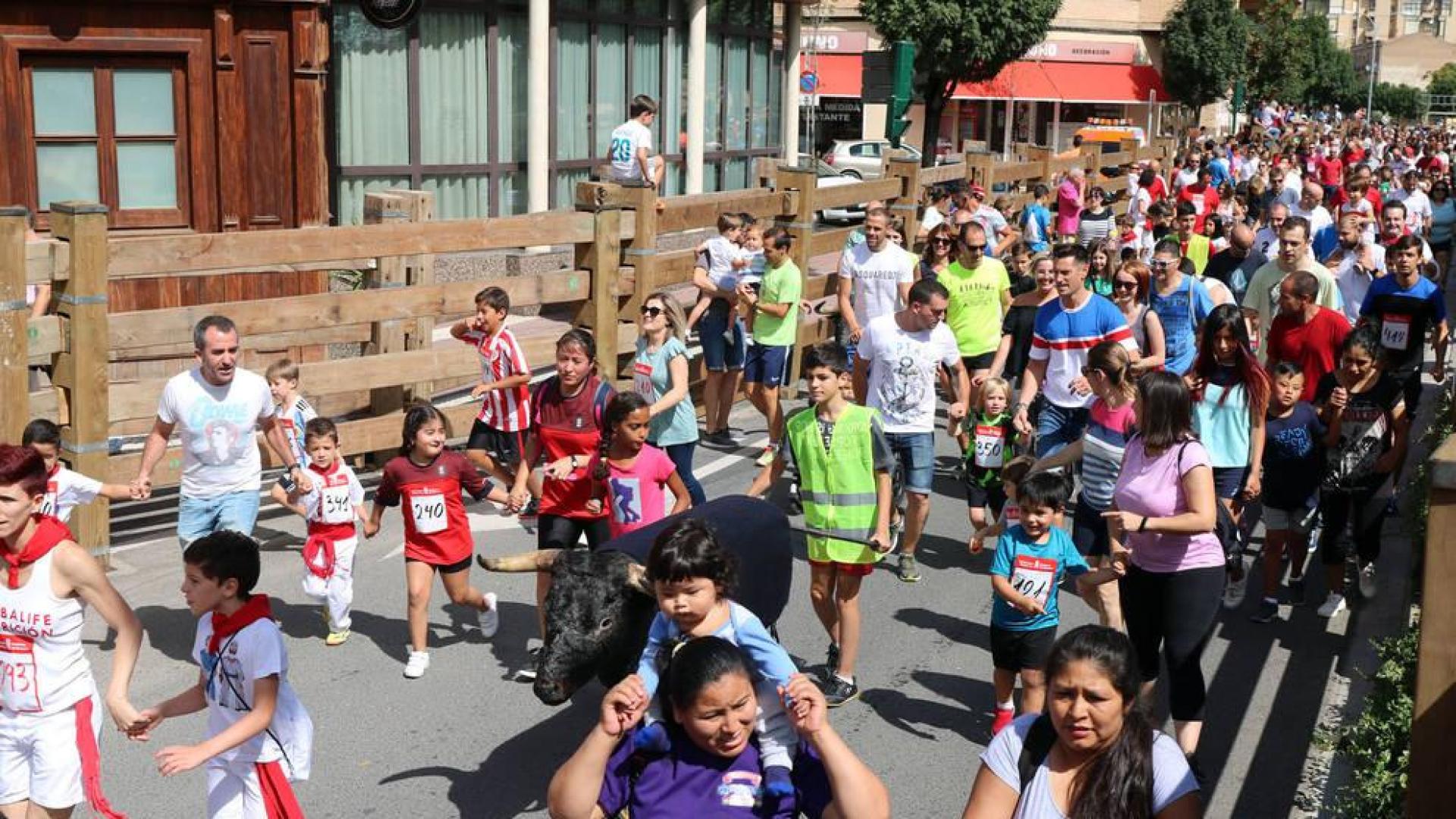 La Carrera del Encierro de Tudela, el domingo 21