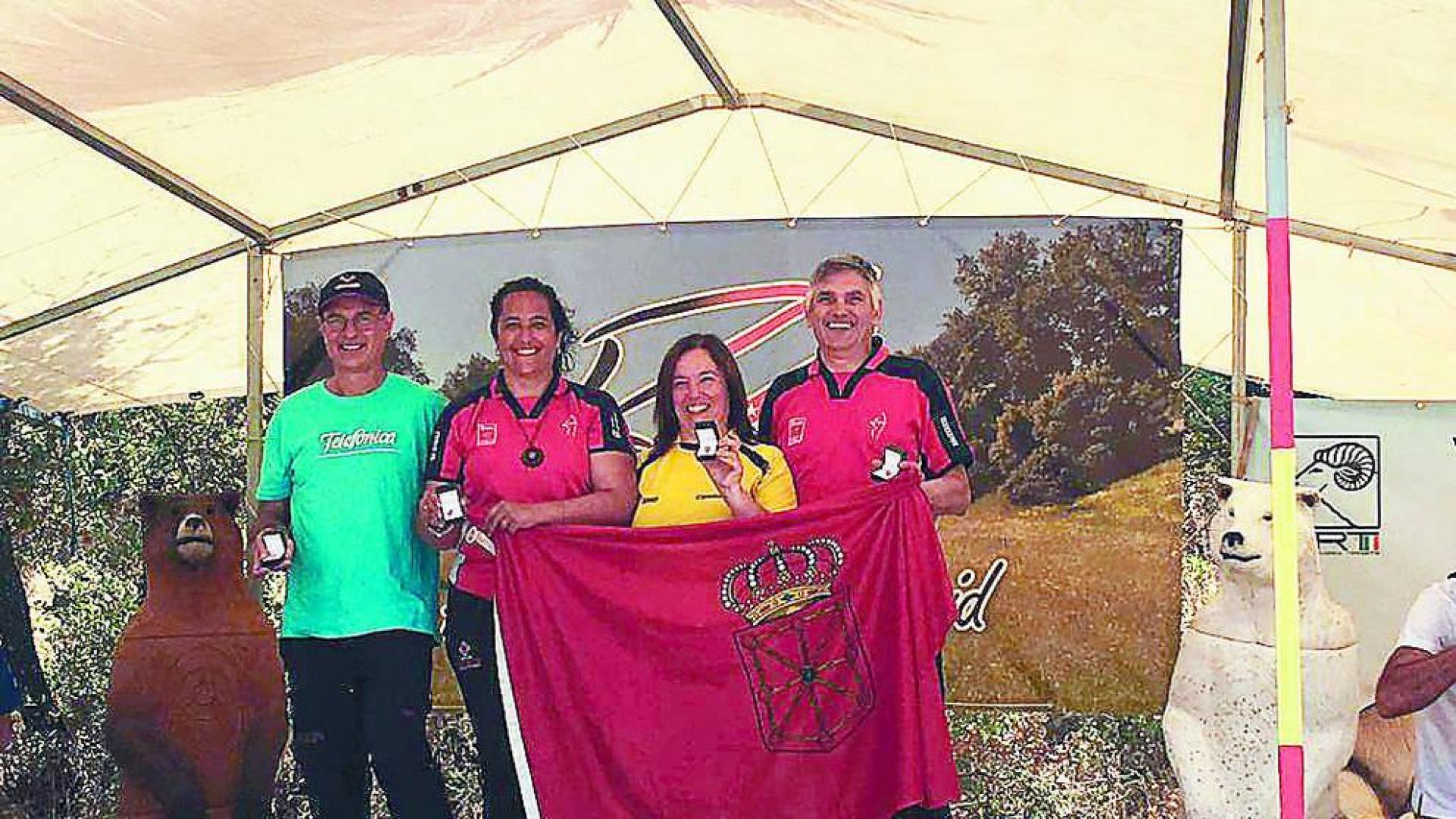 Garrido e Iriarte, oro en categoría 'LongBow'