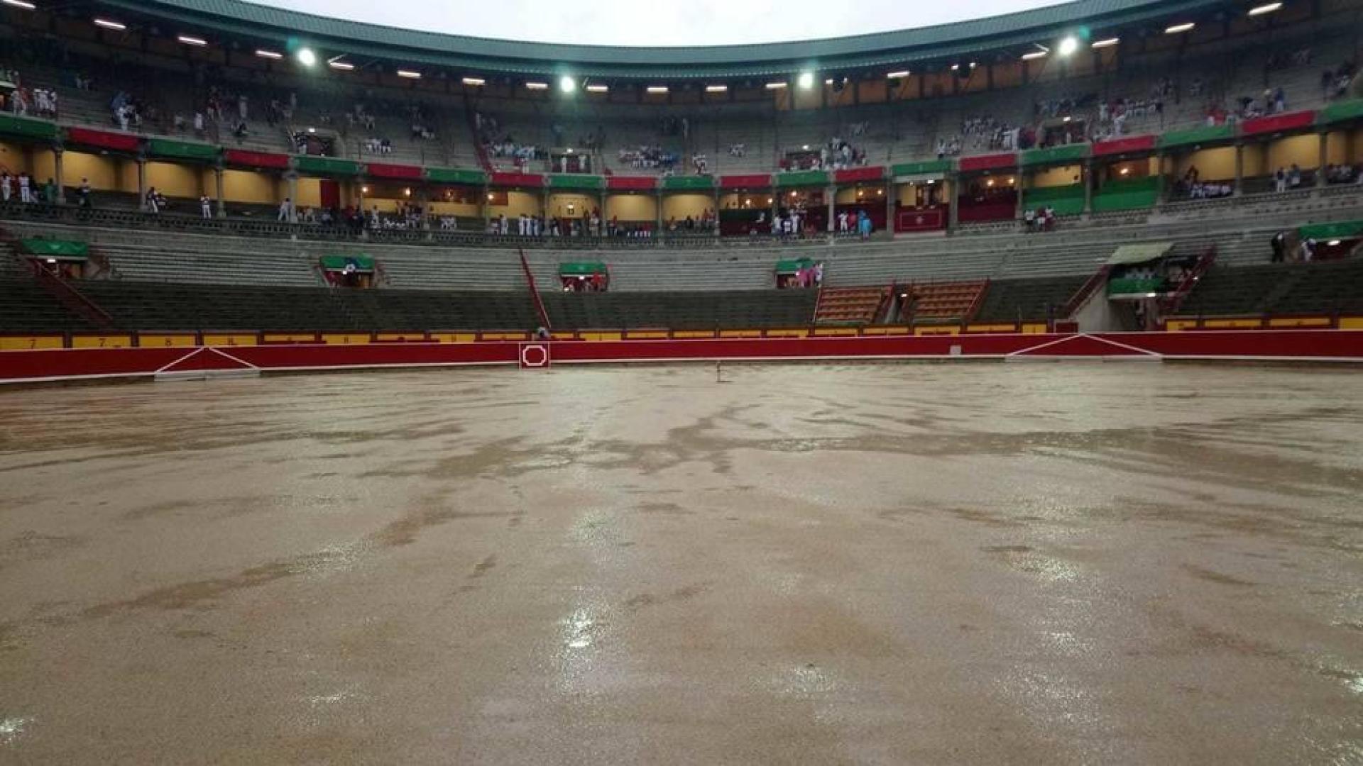 Así está la plaza de toros a las 18.00 horas
