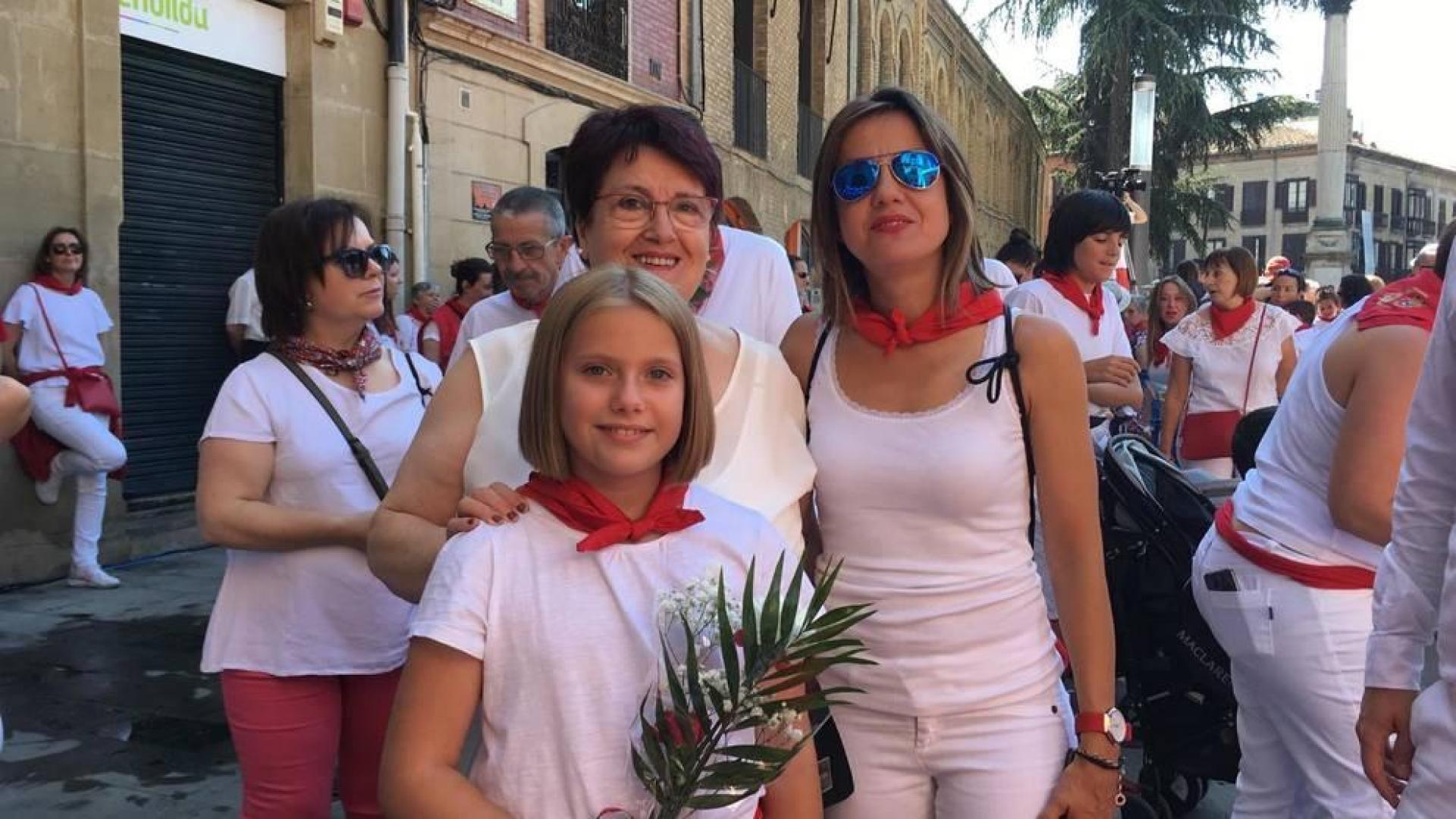 Fotos de la ofrenda floral infantil de los Sanfermines 2019