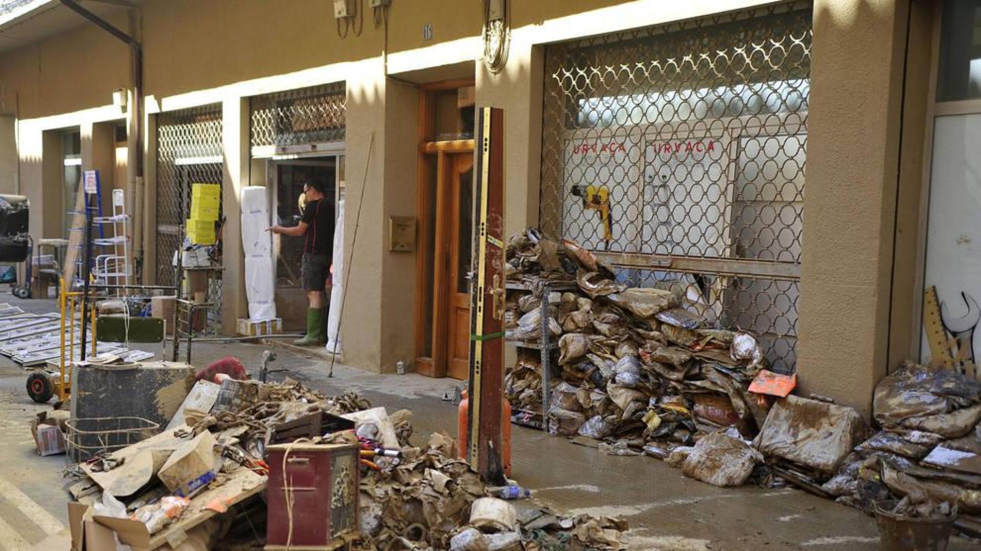 El comercio de Tafalla se ahoga