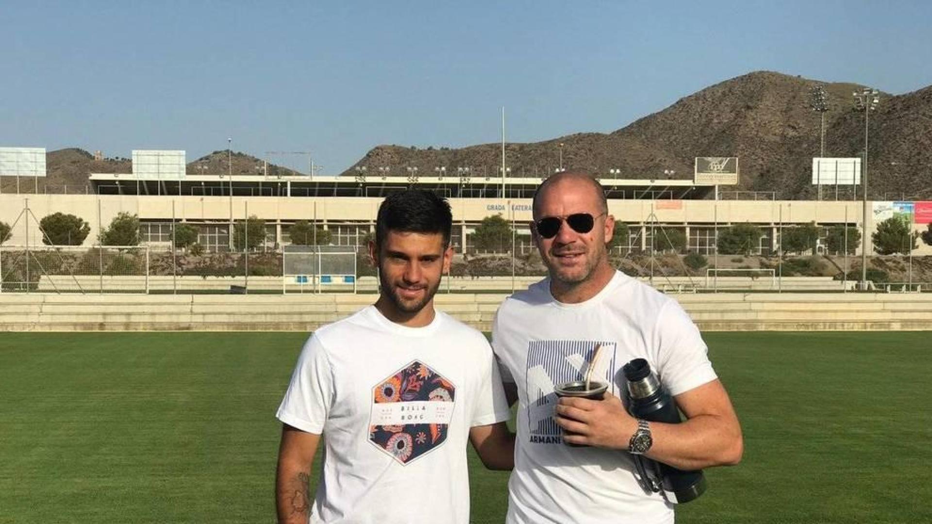 'El Rifle' Pandiani sueña con entrenar a Osasuna algún día