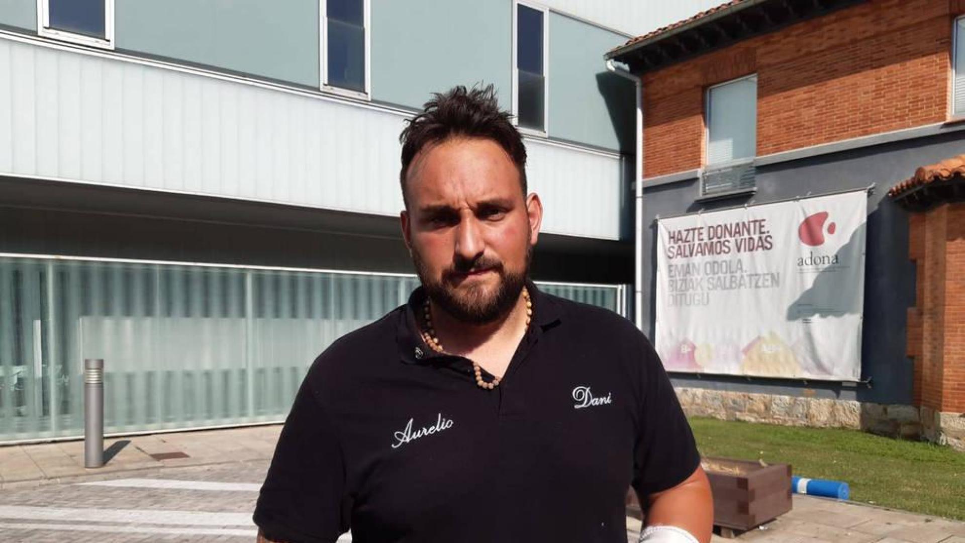 Adrián Del Campo, herido en el encierro: "Con los cabestros así no se puede correr"