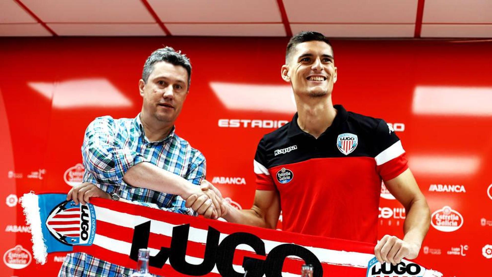 Ander Cantero llega al Lugo "convencido"