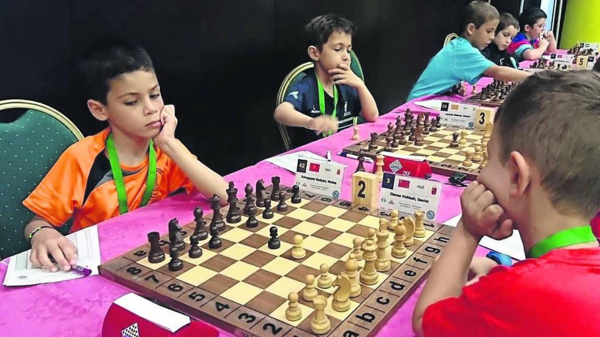 Mateo Echegoyen, de 8 años, cuarto en el Campeonato de Ajedrez de España