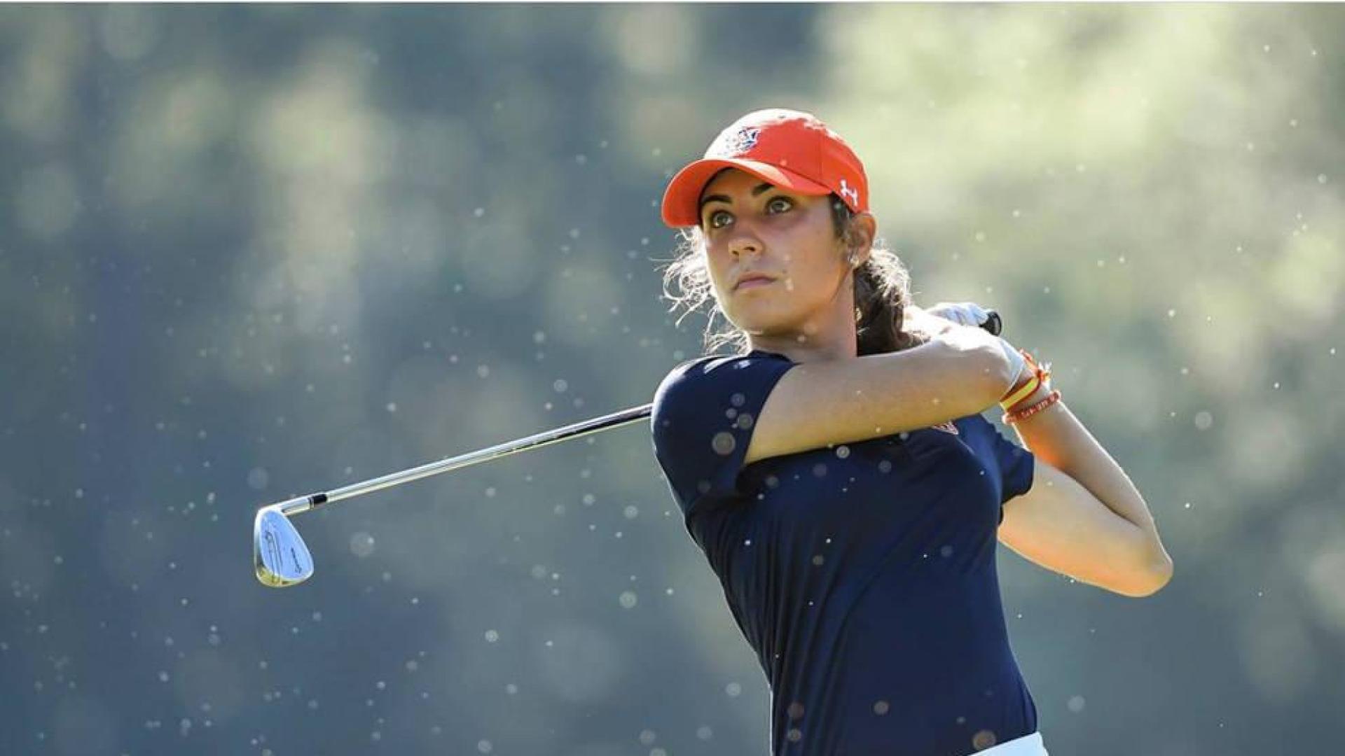 Elena Hualde, golfista: "Me siento una privilegia de haber tenido esta oportunidad”