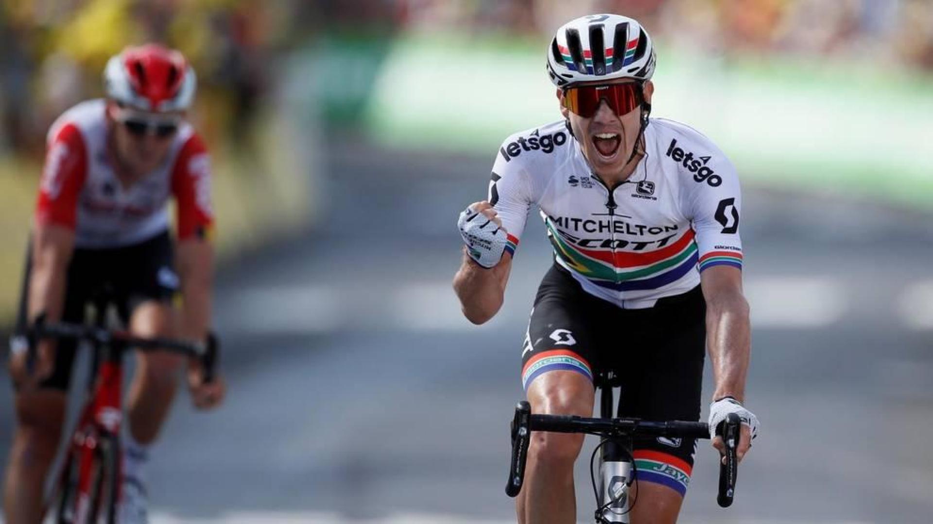 El sudafricano Impey logra, en una larga escapada, su primer triunfo en el Tour