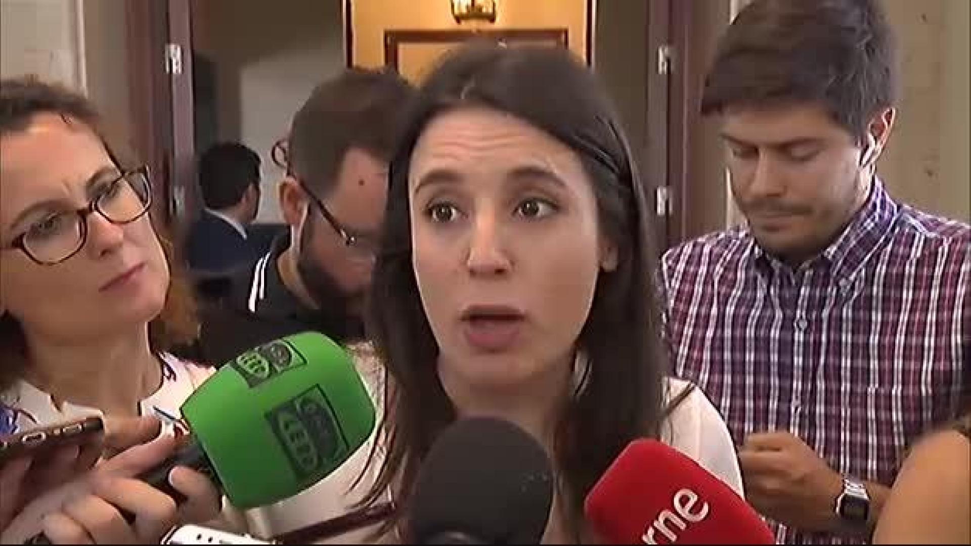 Irene Montero sobre Sánchez: “Esperamos que reabra esas negociaciones”