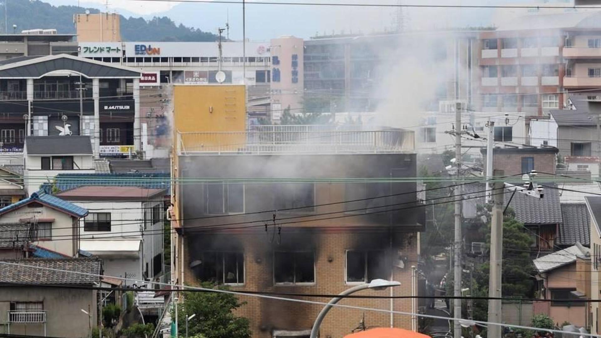 Al menos diez muertos en un incendio provocado en un estudio de animación en Japón