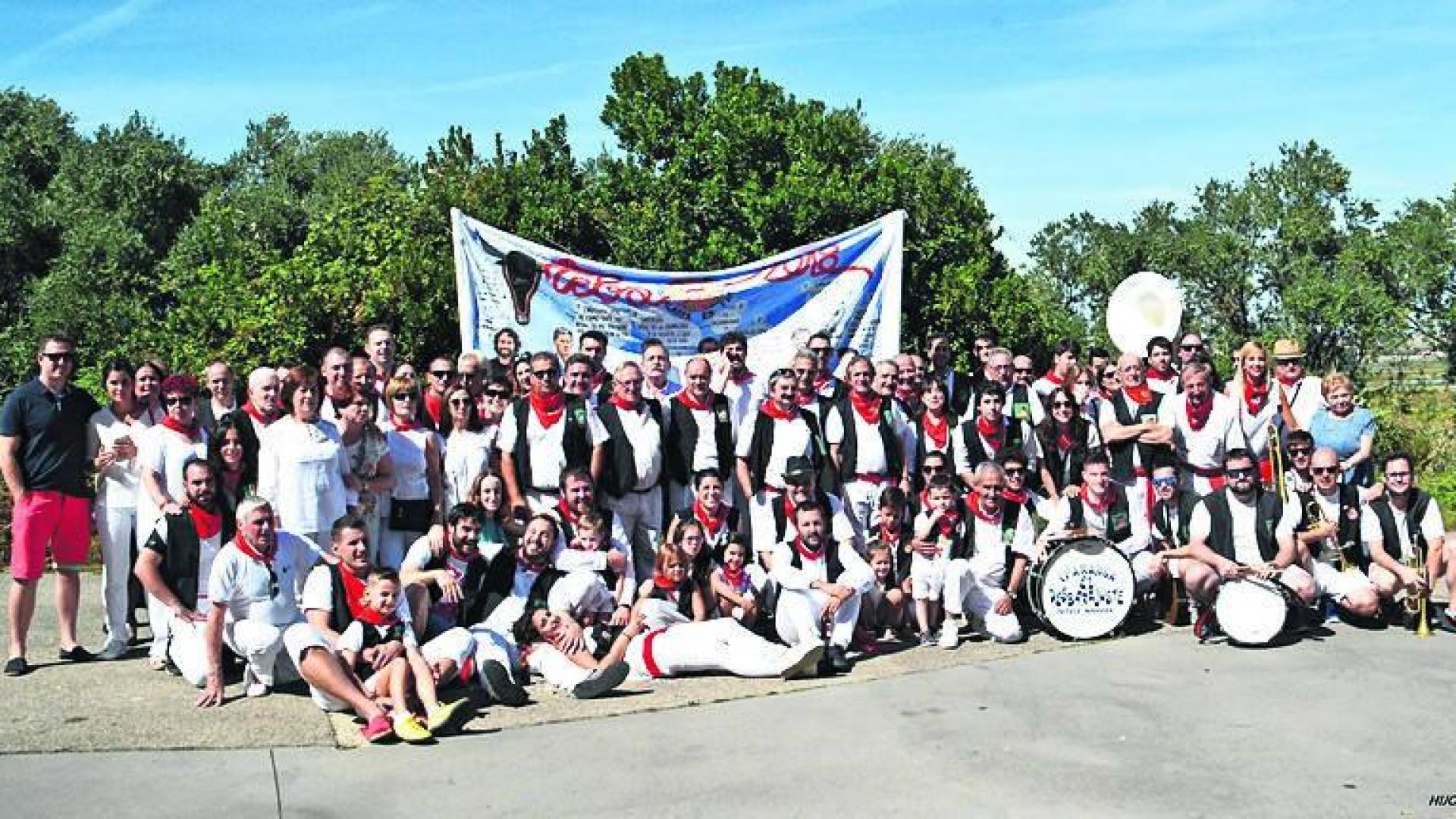La peña La Teba, nuevo Tudelano Popular