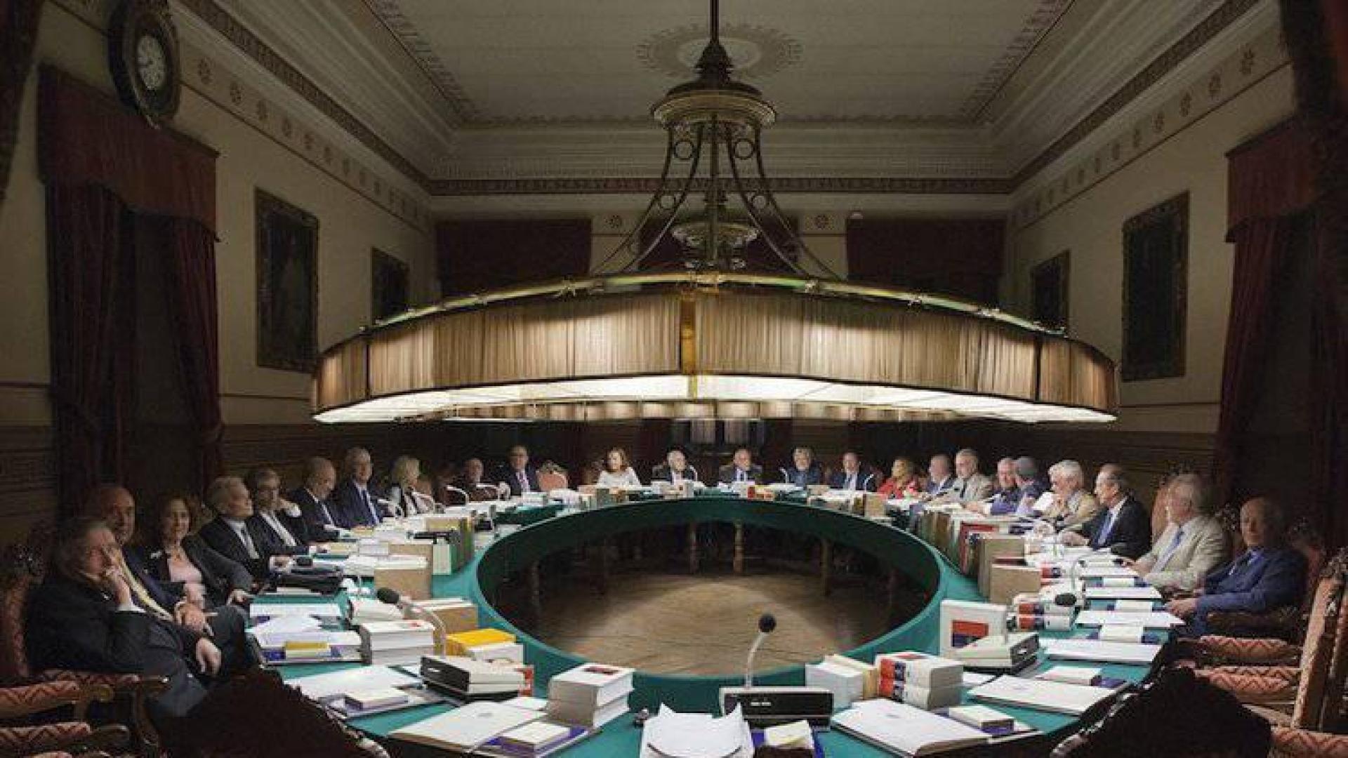 Sesión del pleno de la RAE
