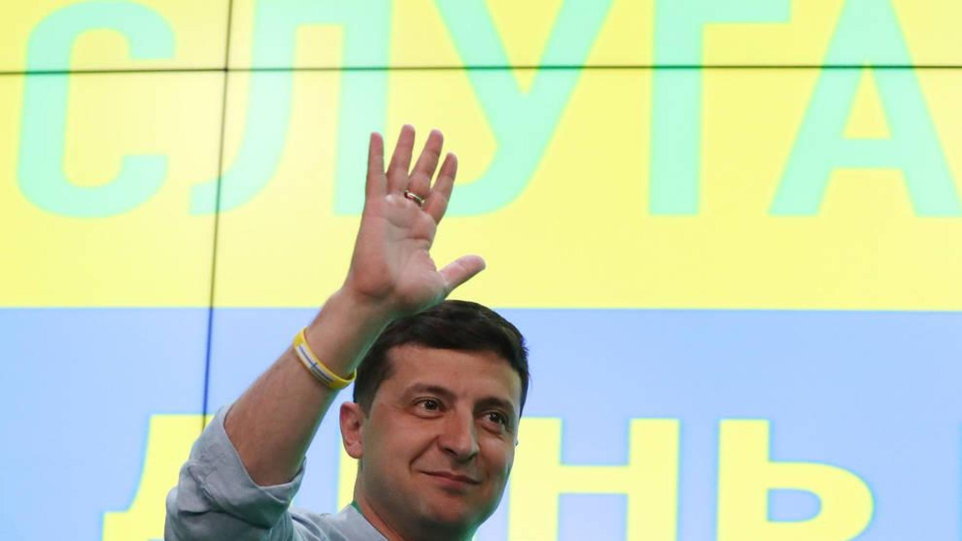 El presidente ucraniano, Volodymyr  Zelenski.