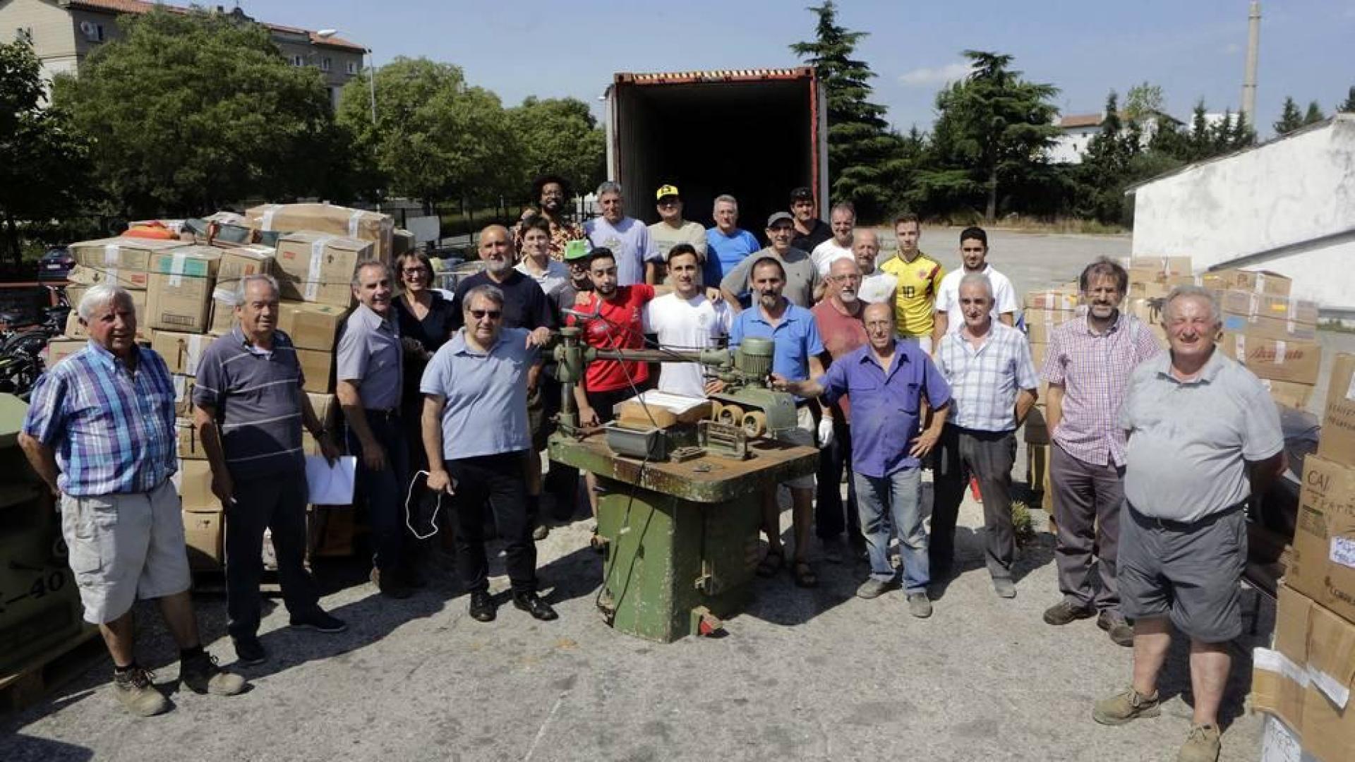 Navarra ha enviado 17 contenedores con ayuda humanitaria este año