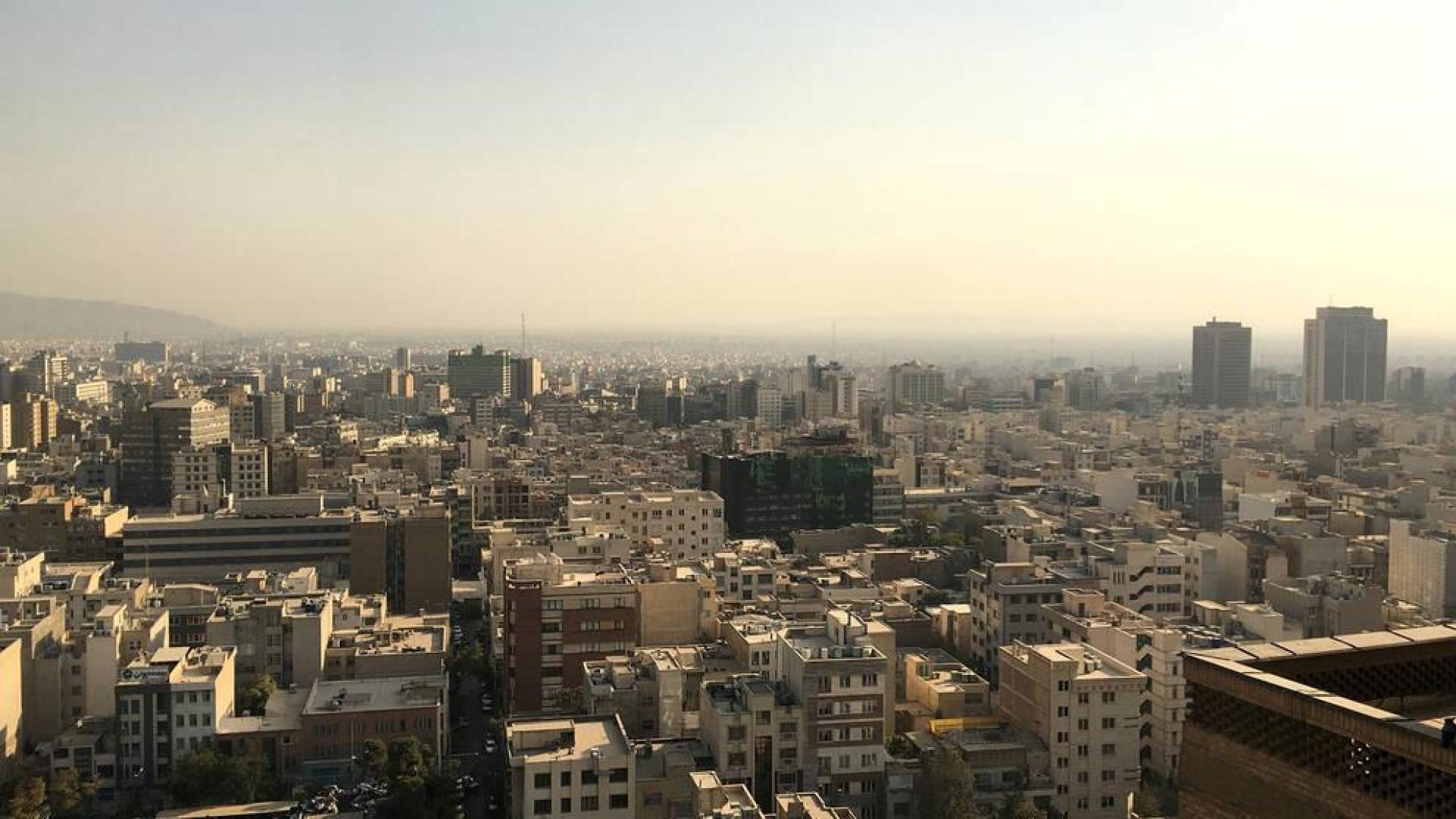 Vista de Teherán, capital de Irán.