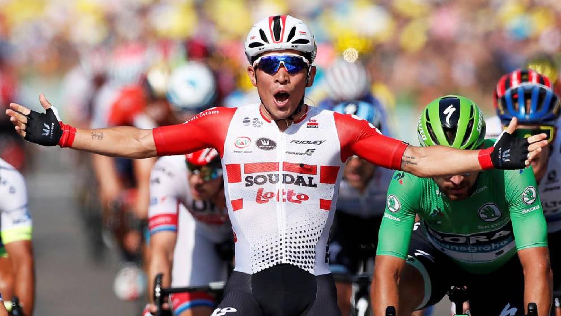 Ewan repite triunfo en el anunciado sprint de Nimes