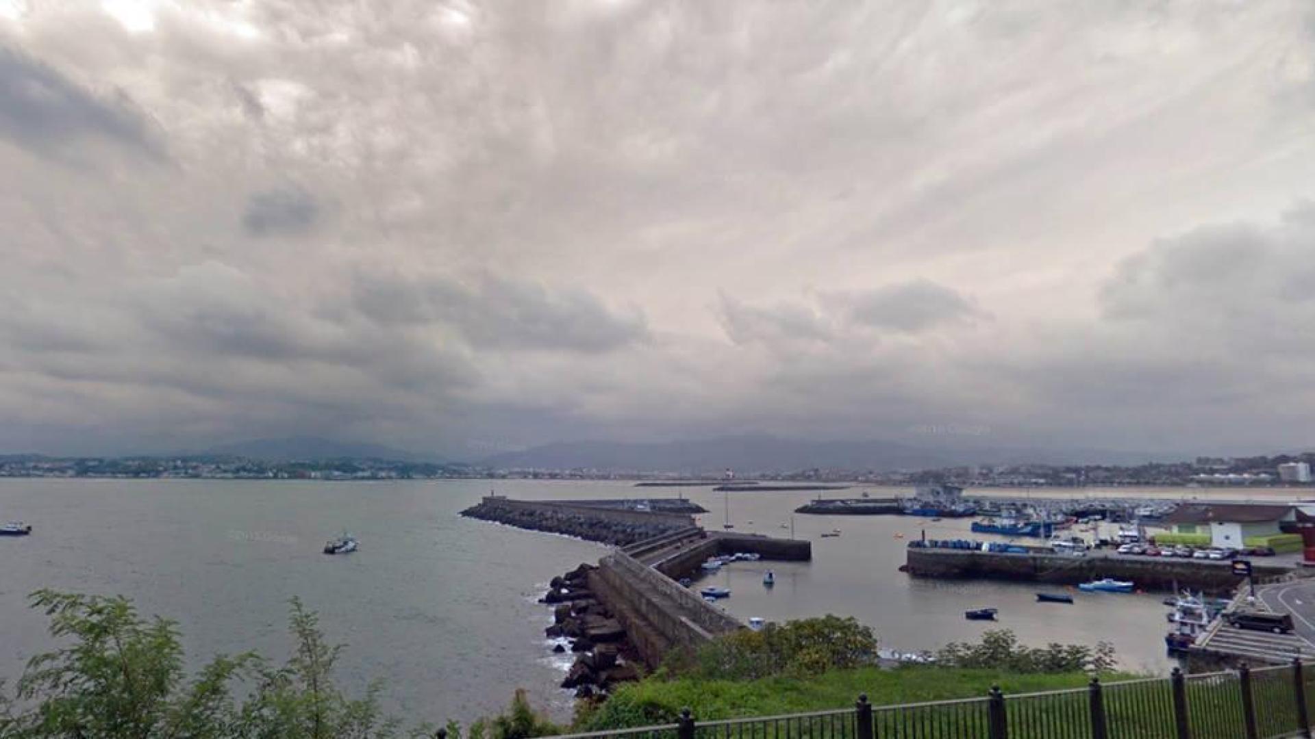 Vista del puerto de Hondarribia, en Guipúzcoa.
