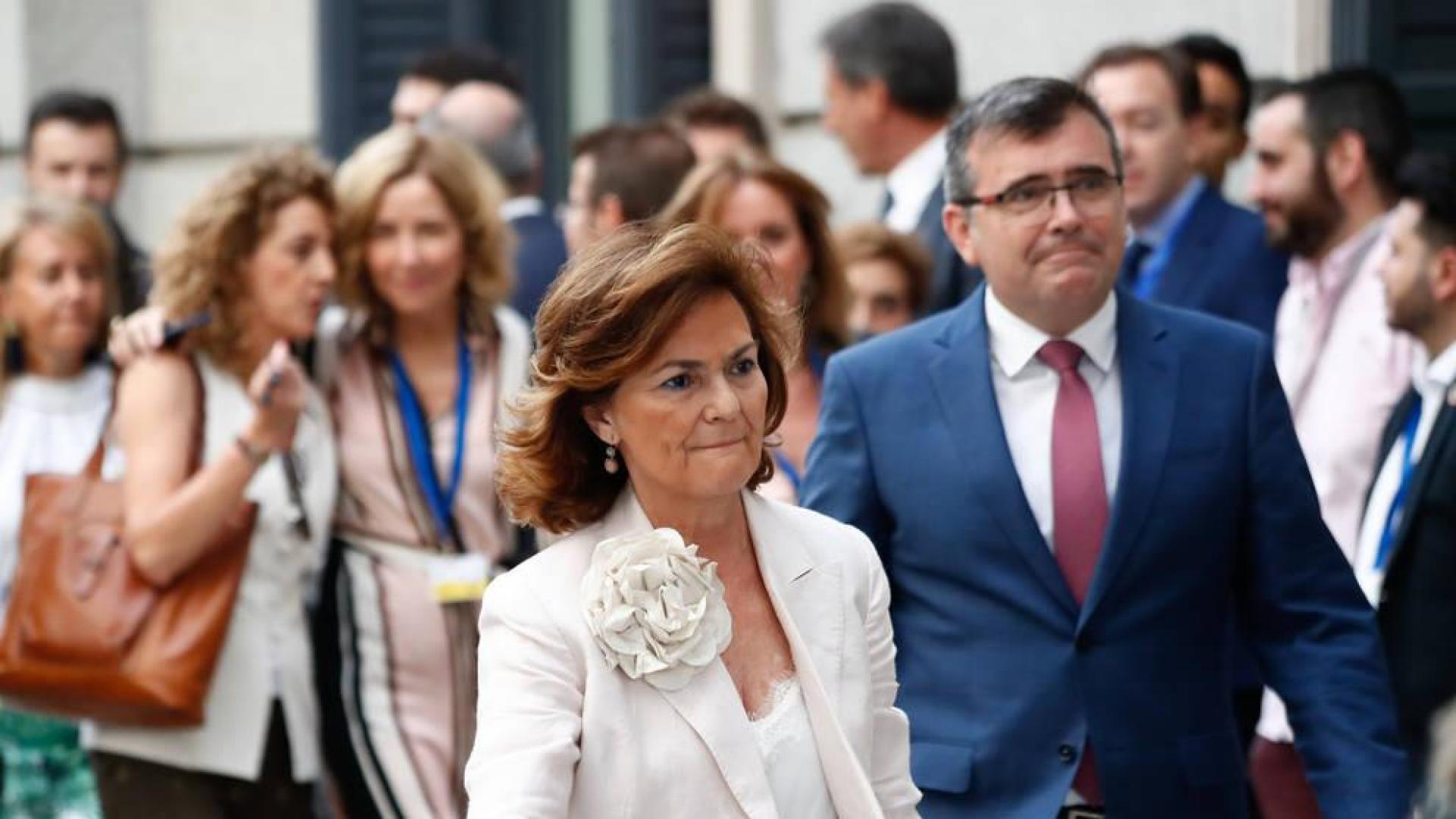 Calvo: "El discurso de Iglesias coloca en una posición complicada la negociación"