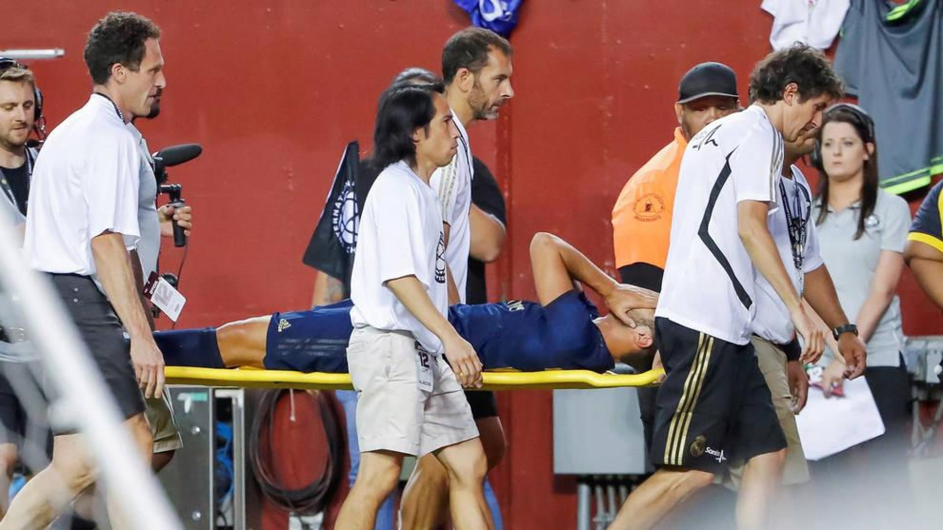 Asensio se rompe el ligamento cruzado y menisco externo de la rodilla izquierda