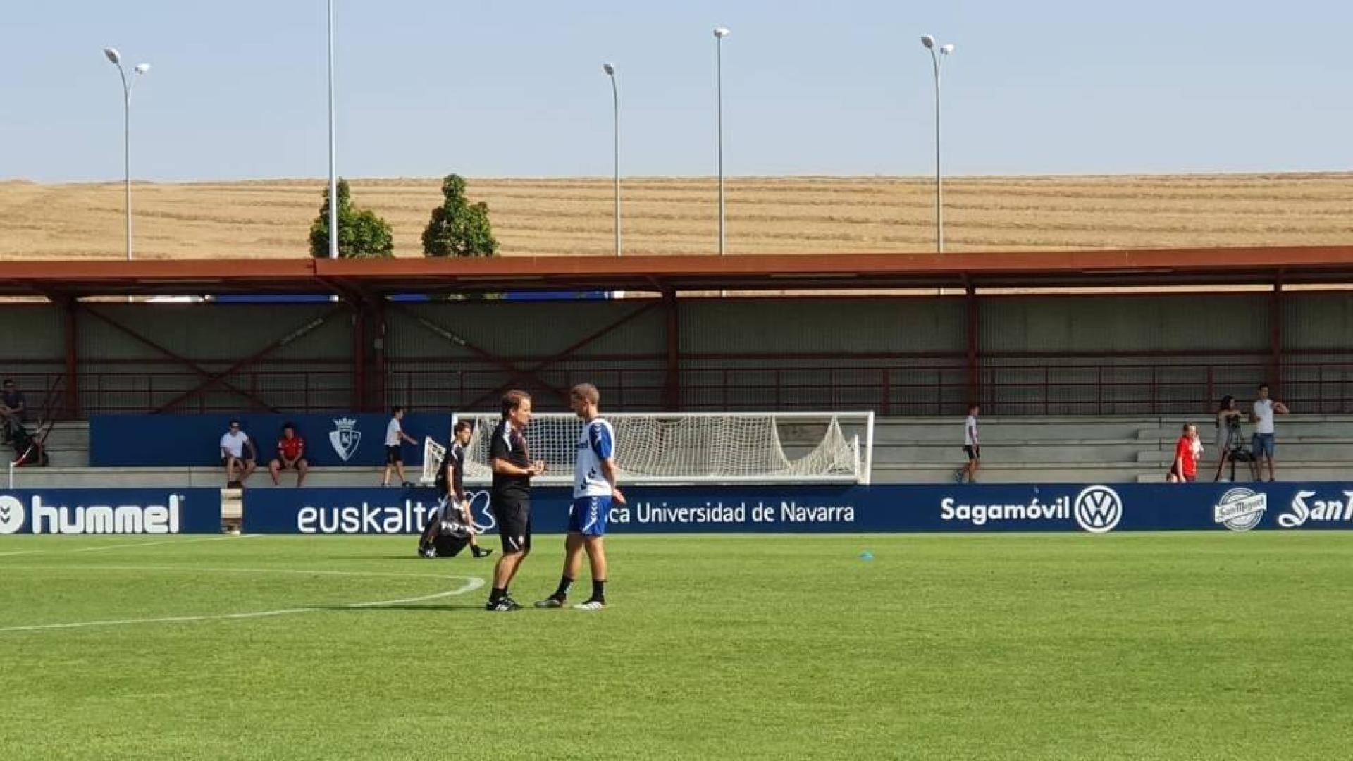 El estreno de Brasanac con Osasuna en Tajonar