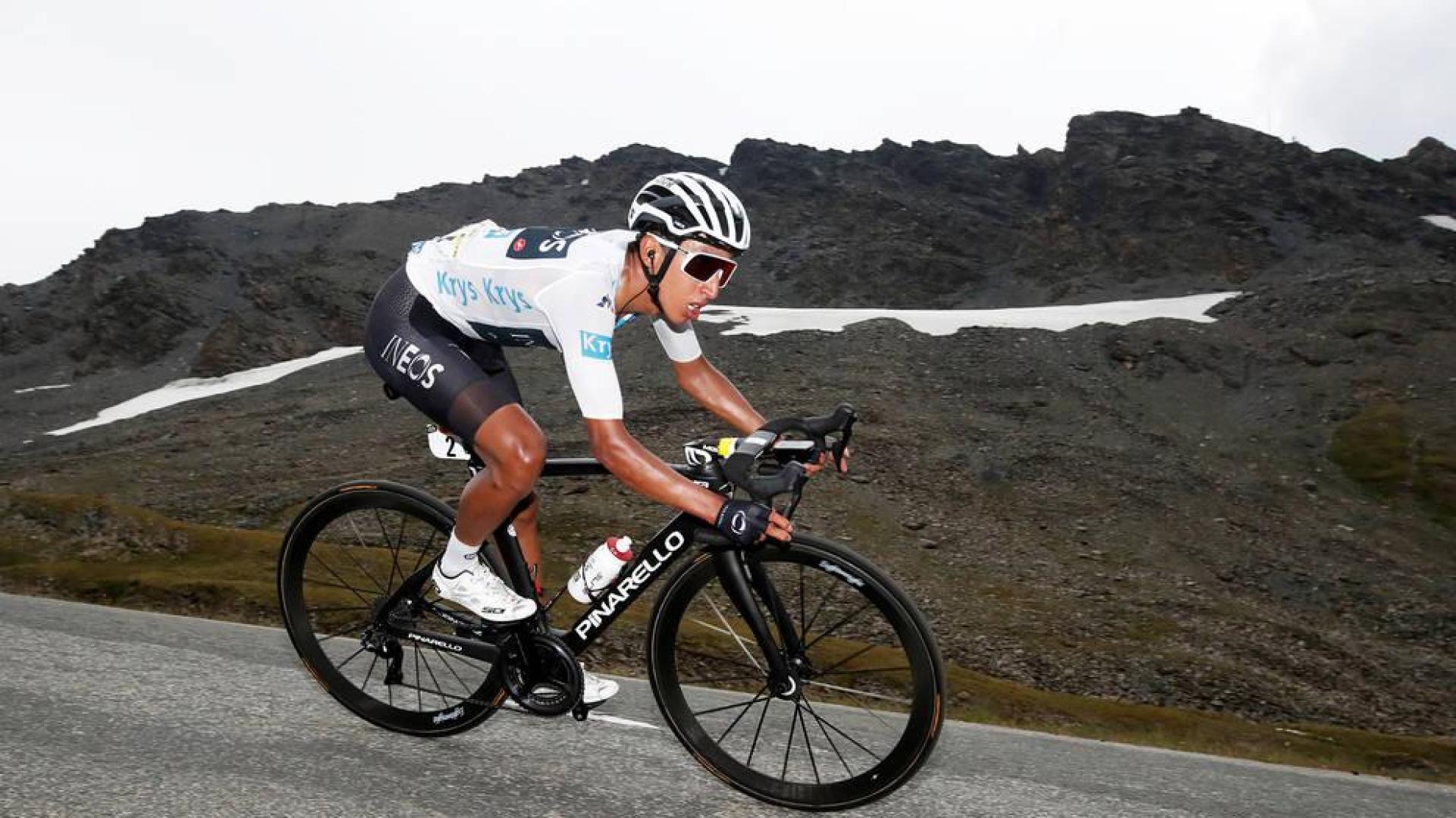 Sólo el hielo puede detener al colombiano Egan Bernal