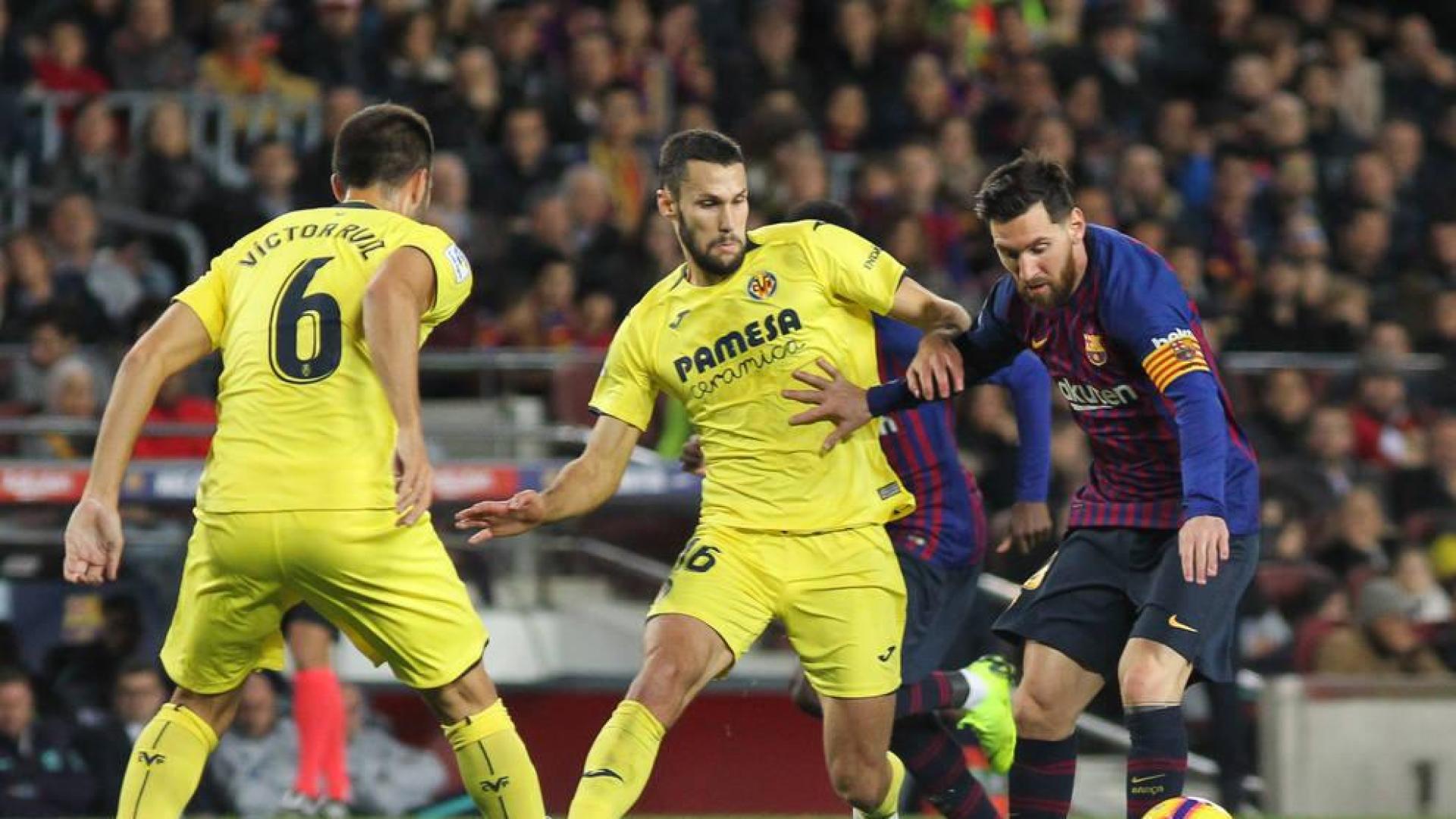 El Barcelona trunca con dos goles sobre la hora la remontada del Villarreal