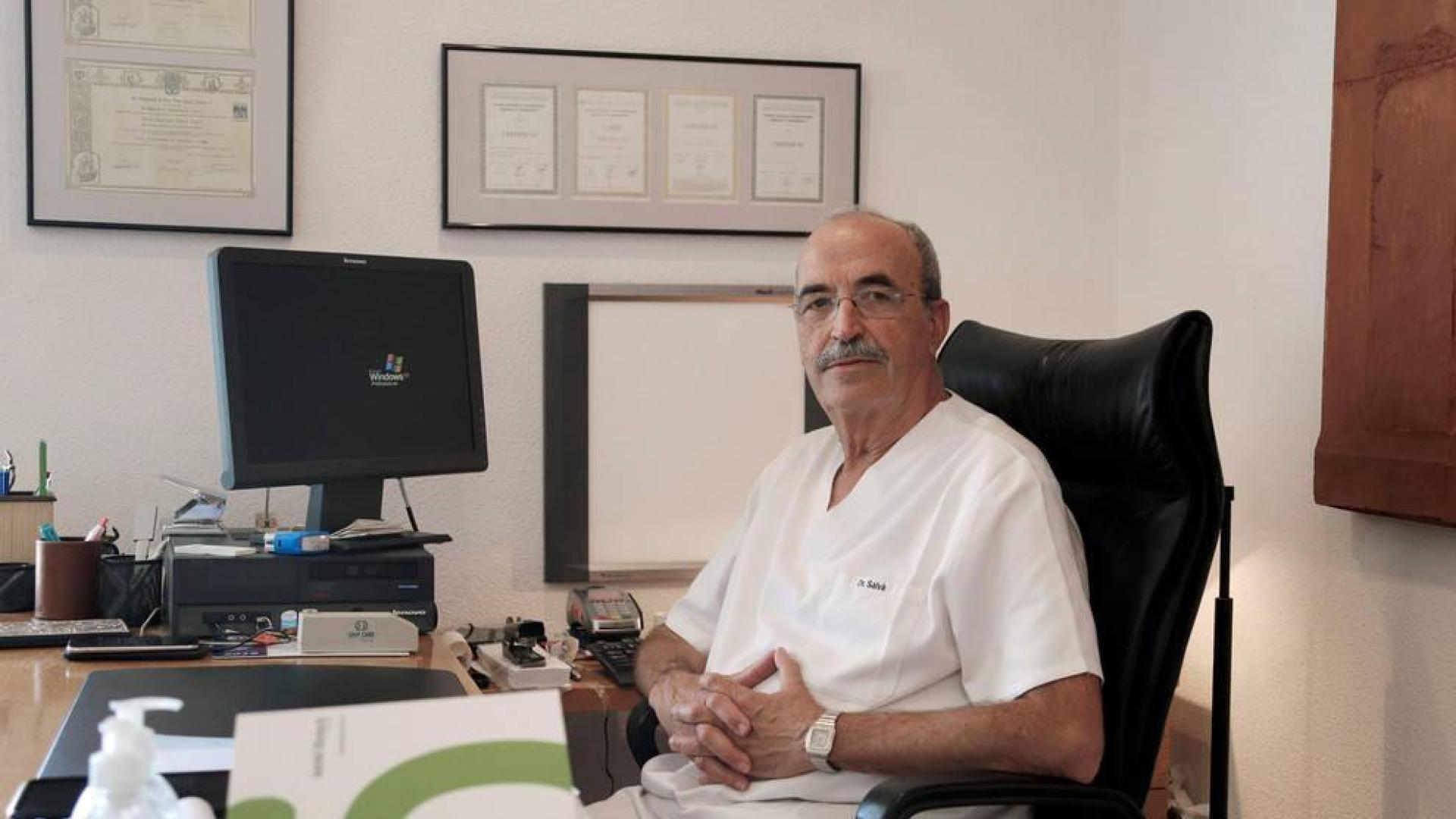Antonio Salvá, padre del guardia civil Diego Salvá Lezaun, asesinado por ETA junto a su compañero Carlos Sáenz de Tejada en 2009.