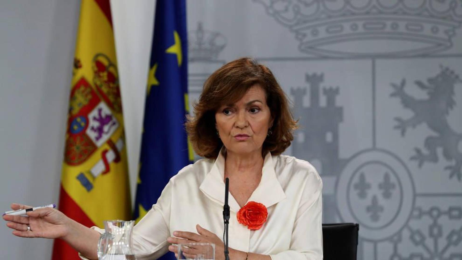 Calvo da por cerrada la vía de la coalición con Podemos y pide mover ficha a la oposición