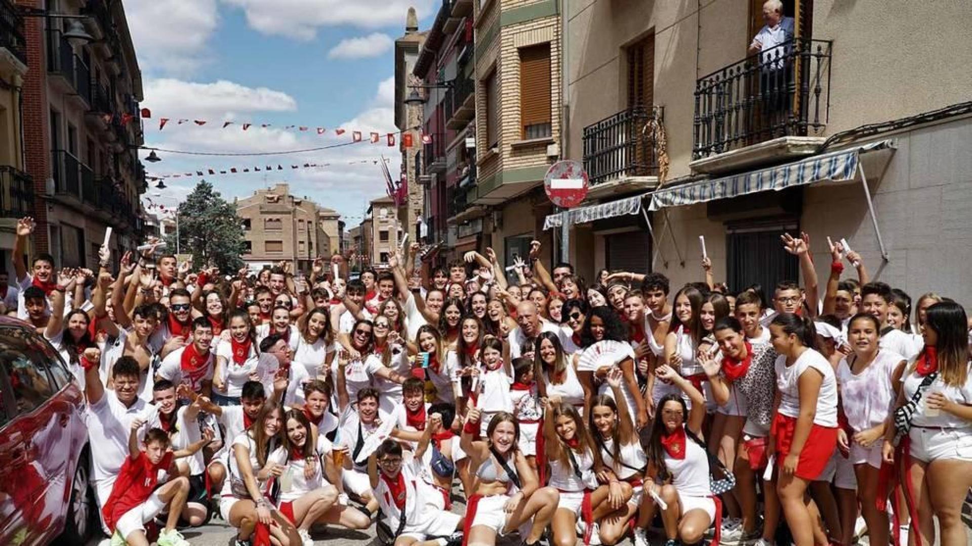 Fotos del cohete de fiestas de Lodosa 2019