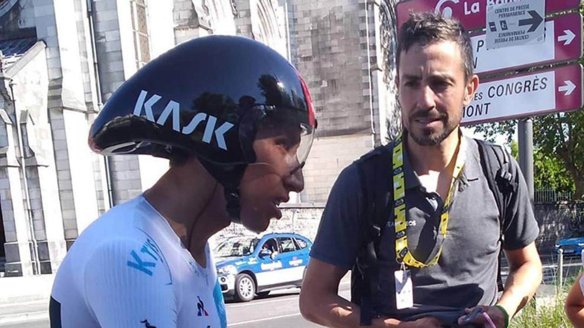 Zandio: "Egan asimilará bien el Tour, es muy tranquilo y tiene los pies en el suelo”