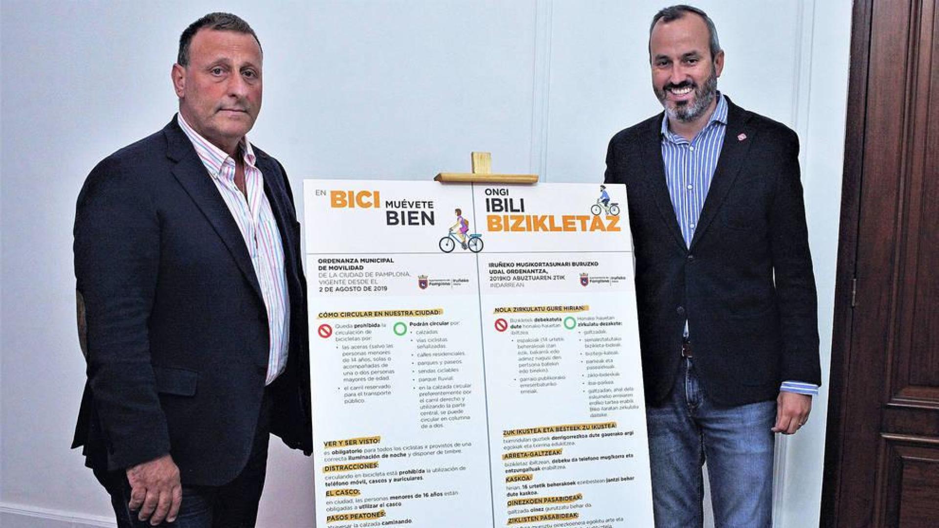 Pamplona alcanza el 62% de calles con un máximo de 30 km/h