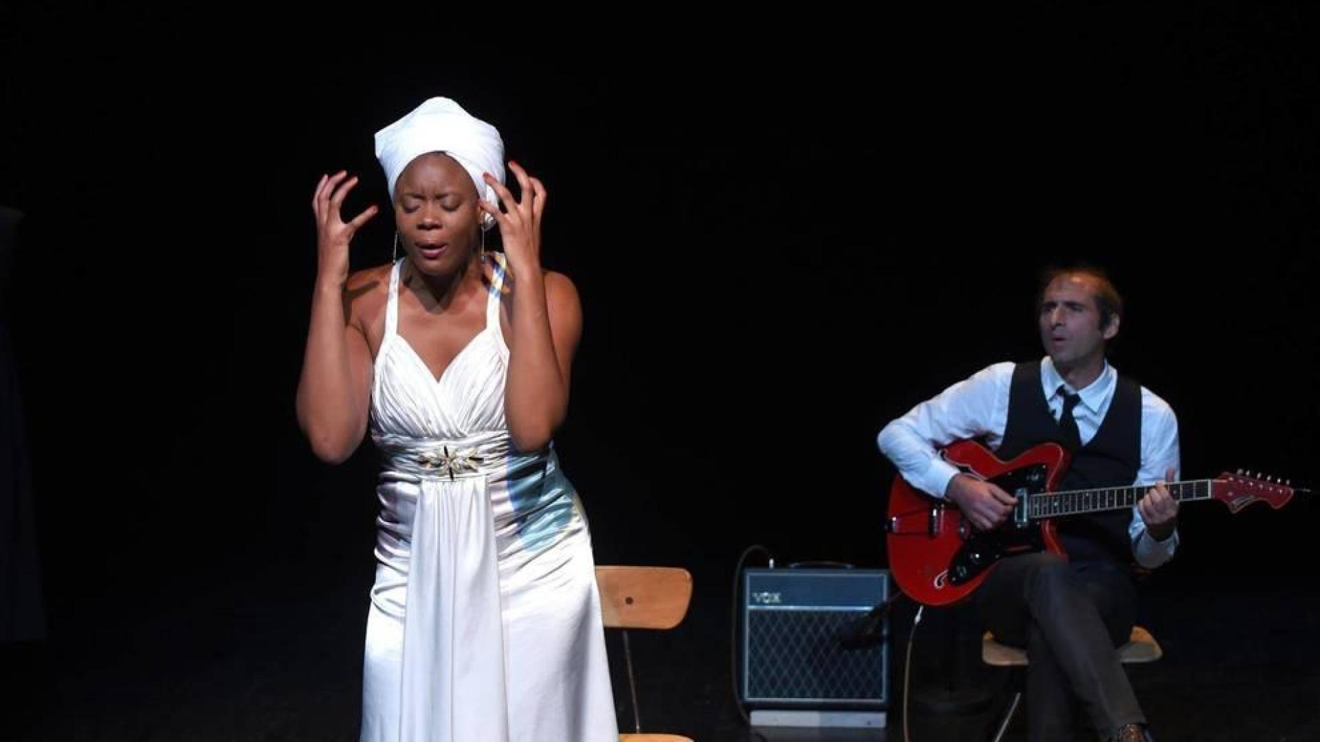 Ludmilla Dabo, en la piel de Nina Simone, compartirá escenario con David Lescot, director, actor y dramaturgo de la obra.