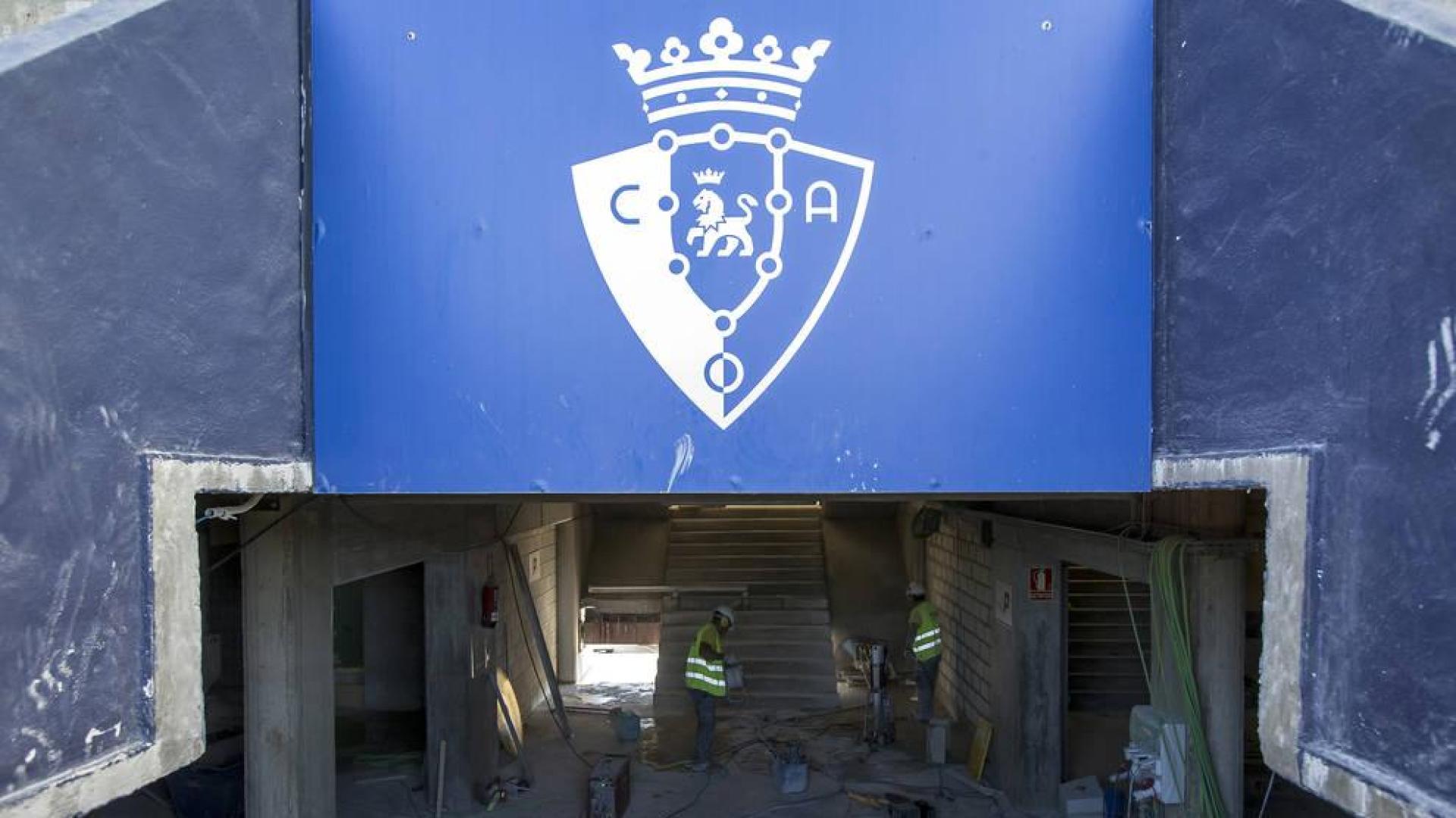 Las obras de El Sadar avanzan a buen ritmo.