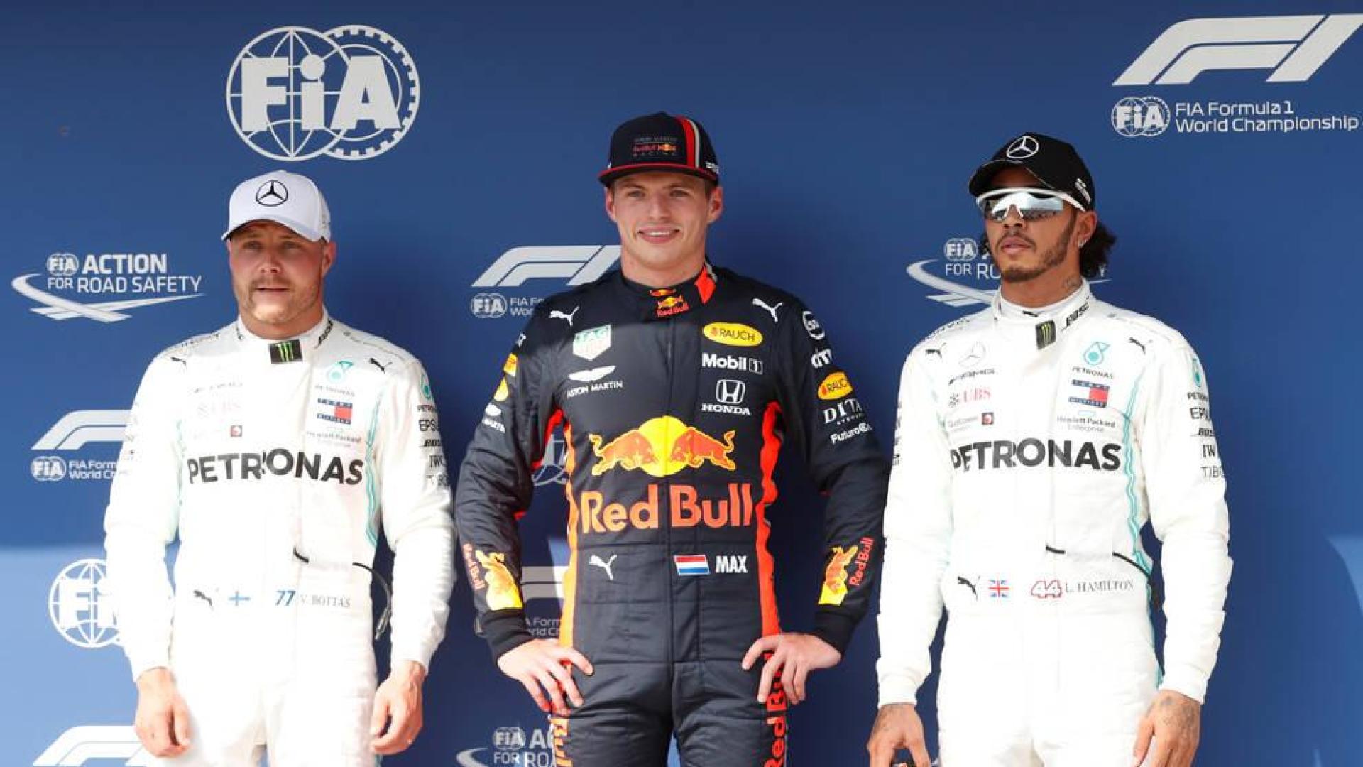 Verstappen firma su primera 'pole' en F1 y Sainz saldrá octavo en Hungría