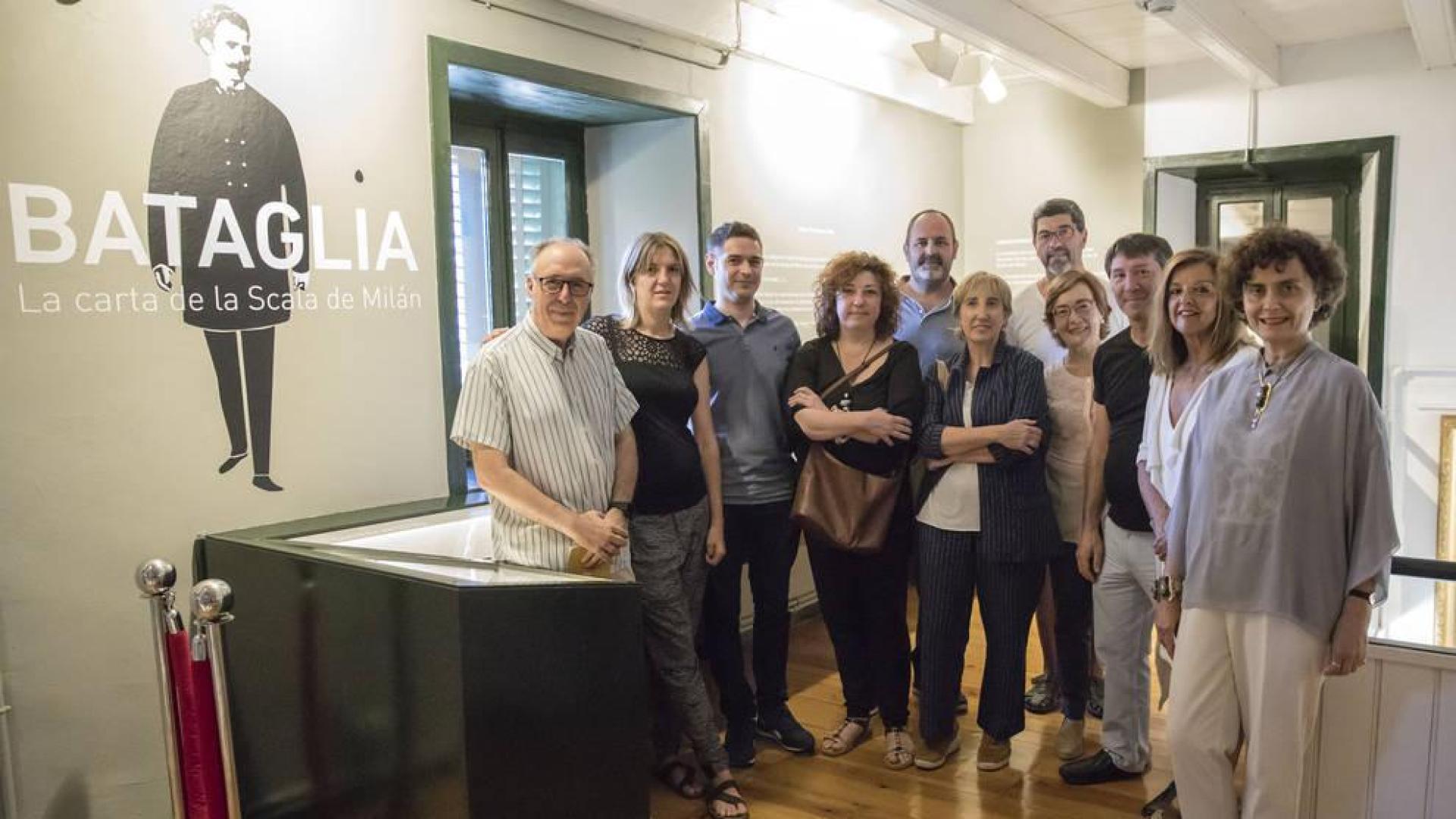 La Casa-Museo de Gayarre muestra la carta triunfal del tenor en la Scala