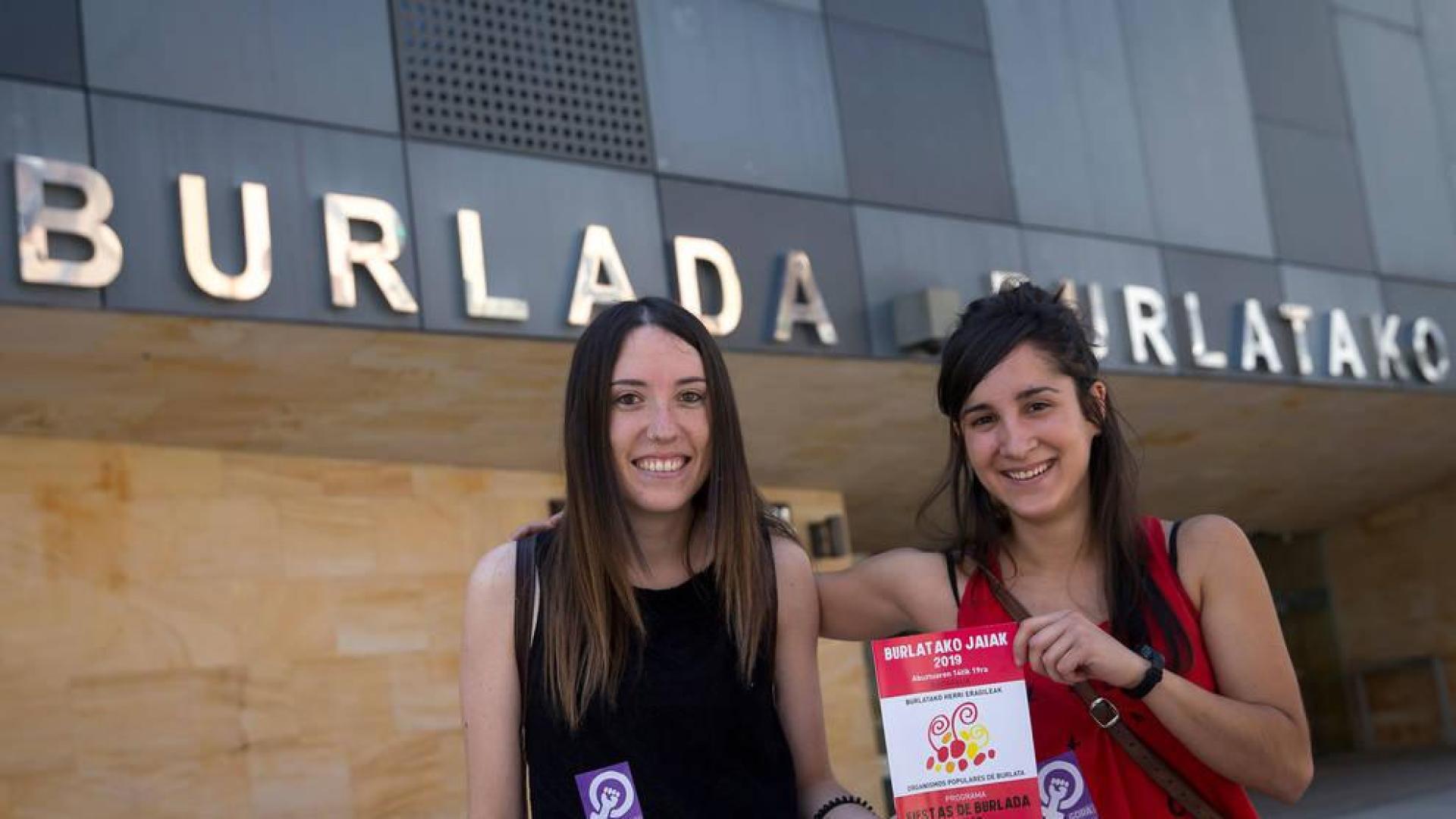 El cohete para Burlatako Feministak y Peña Aldabea