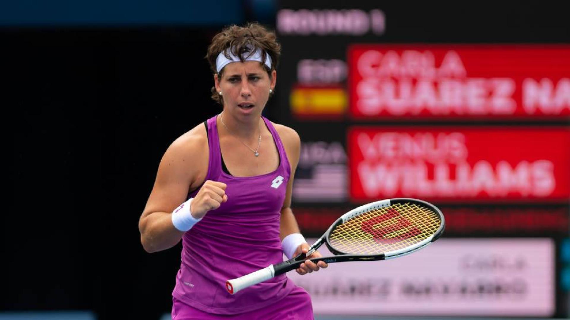Carla Suárez se retira en la segunda ronda del torneo de Toronto