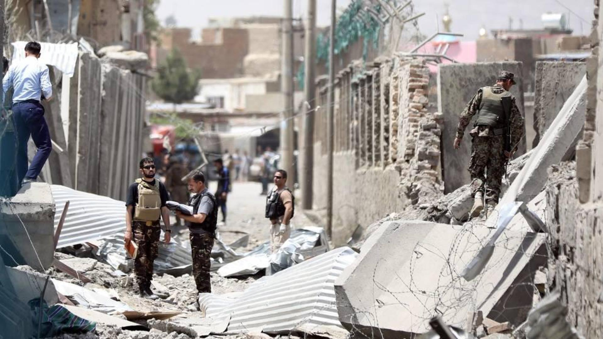 Al menos 18 muertos y más de 100 heridos por un atentado talibán en Kabul