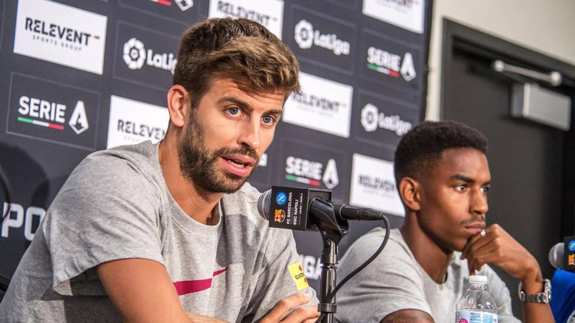 Piqué: "Podemos tirar Liga y Copa como otros y centrarnos en la Champions"