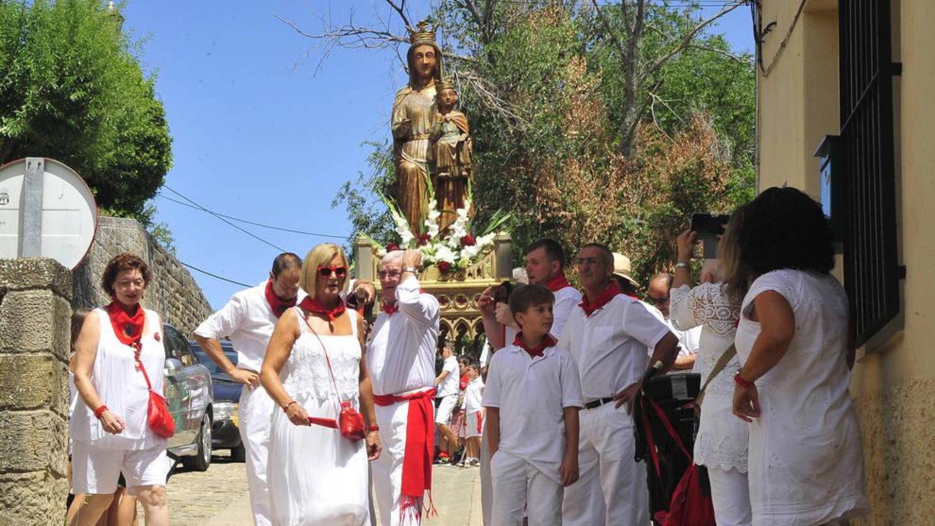 San Martín honra a la Virgen del Pópulo