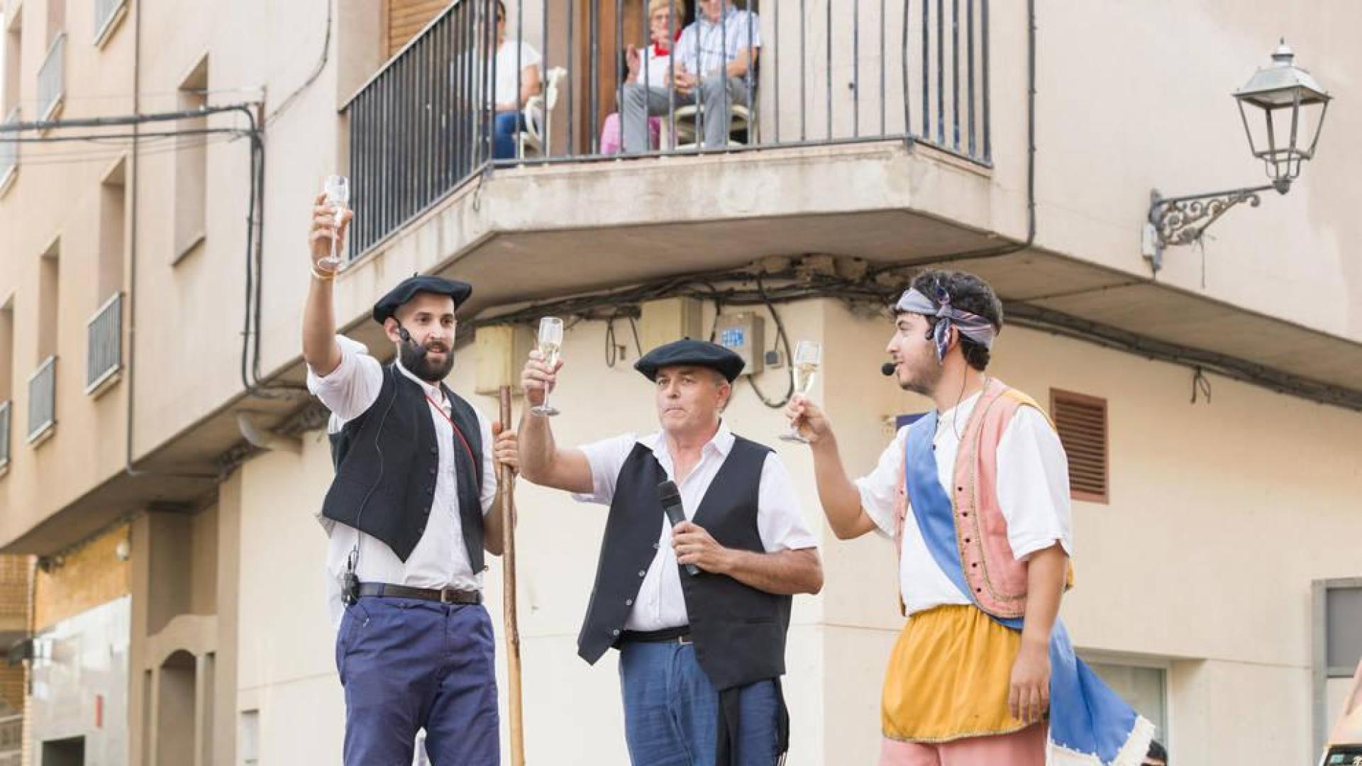 El Paloteado de Fustiñana no es solo algo de dos