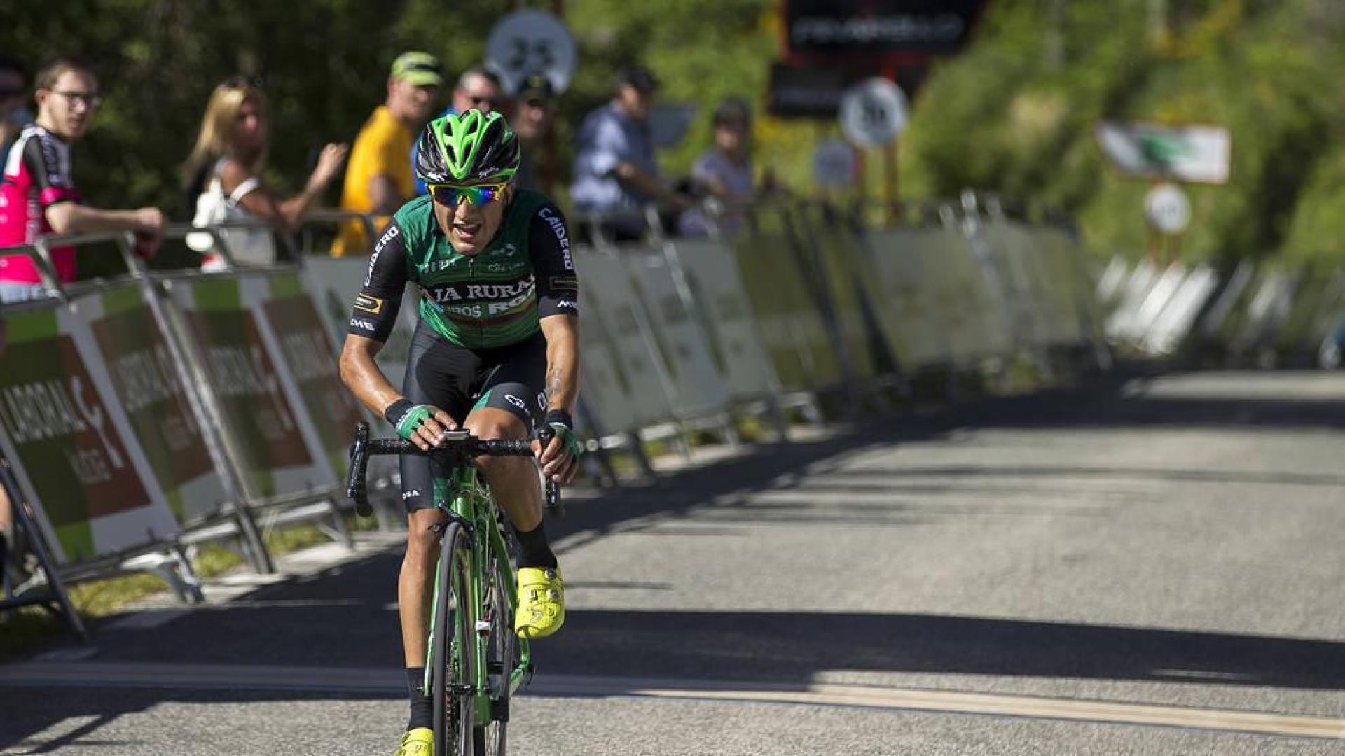 Cepeda, o el sueño de ganar el mismo día que Carapaz