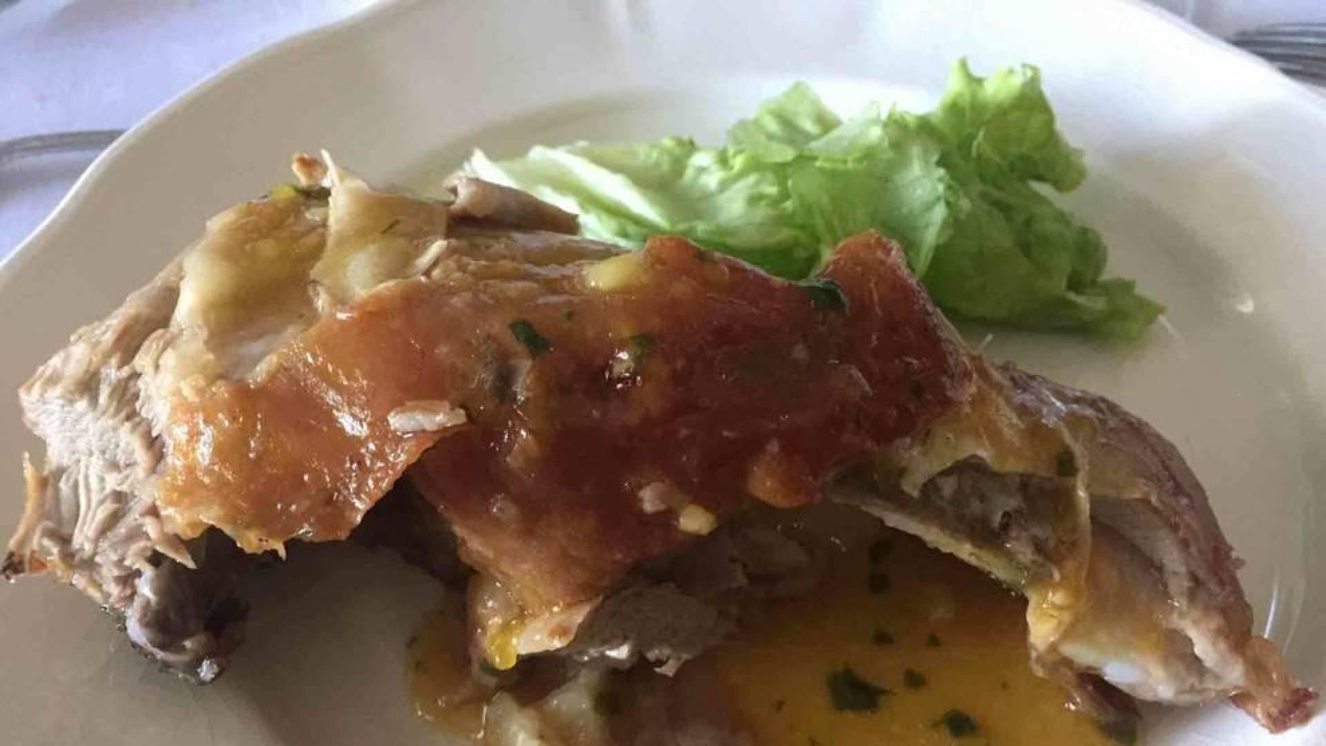 Receta de verano: lechal con salsa de azafrán