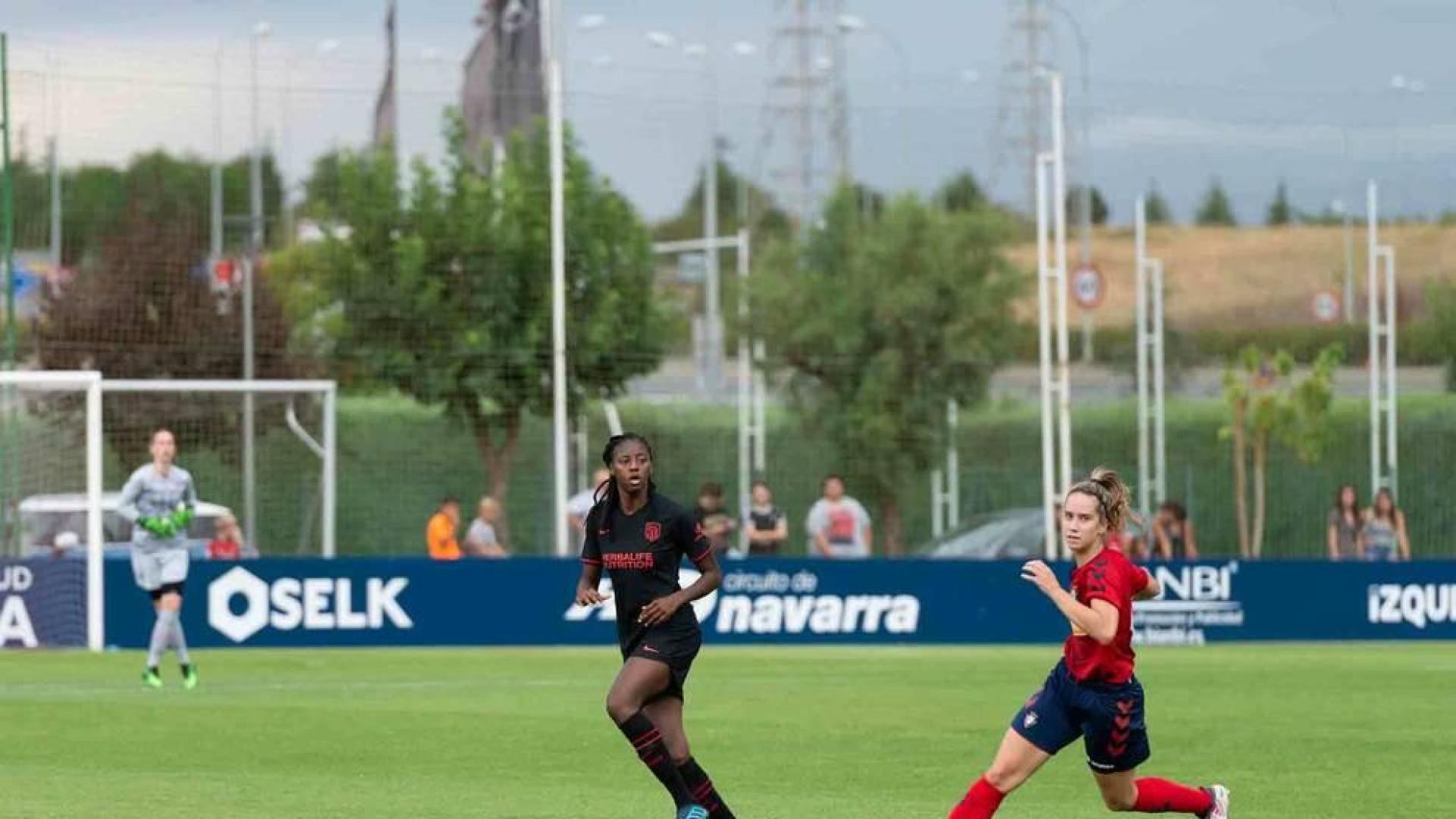 Osasuna Femenino cae ante el Atleti en el segundo amistoso de pretemporada (0-6)